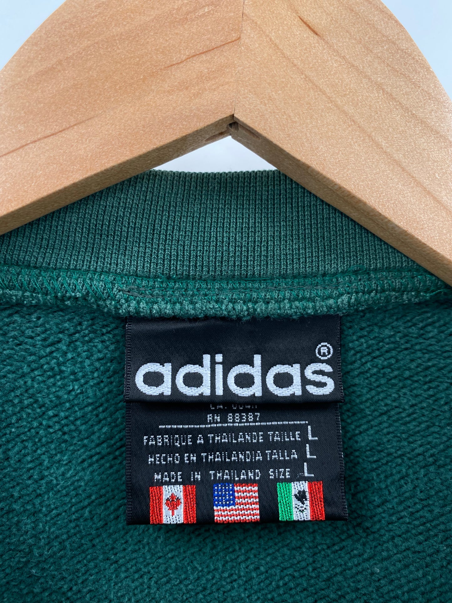 90's ADIDAS Size L Vintage Sweat-Shirt / K4668