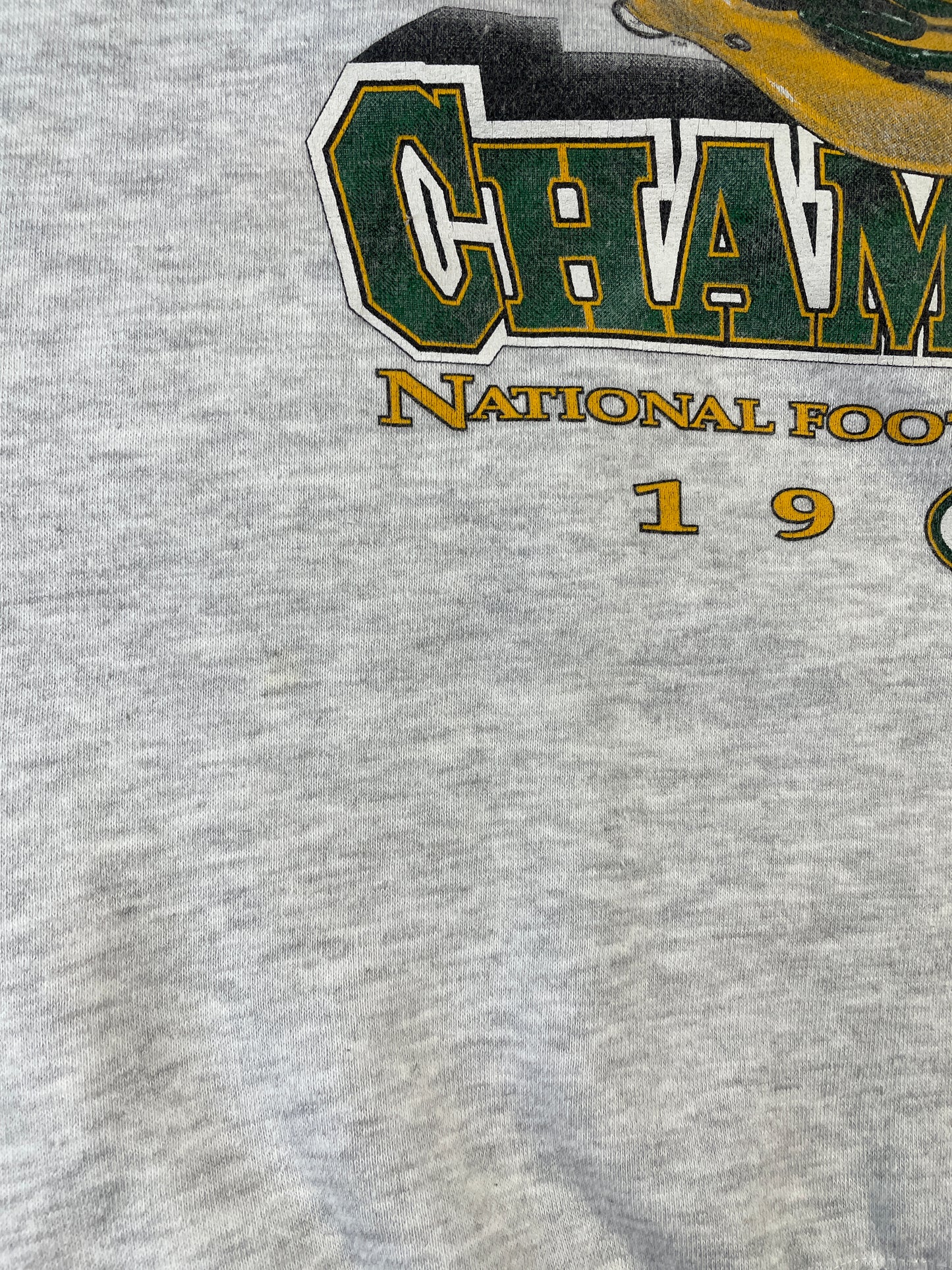 1995 GREEN BAY PACKERS Size L Vintage NFL Sweat-Shirt / A9760
