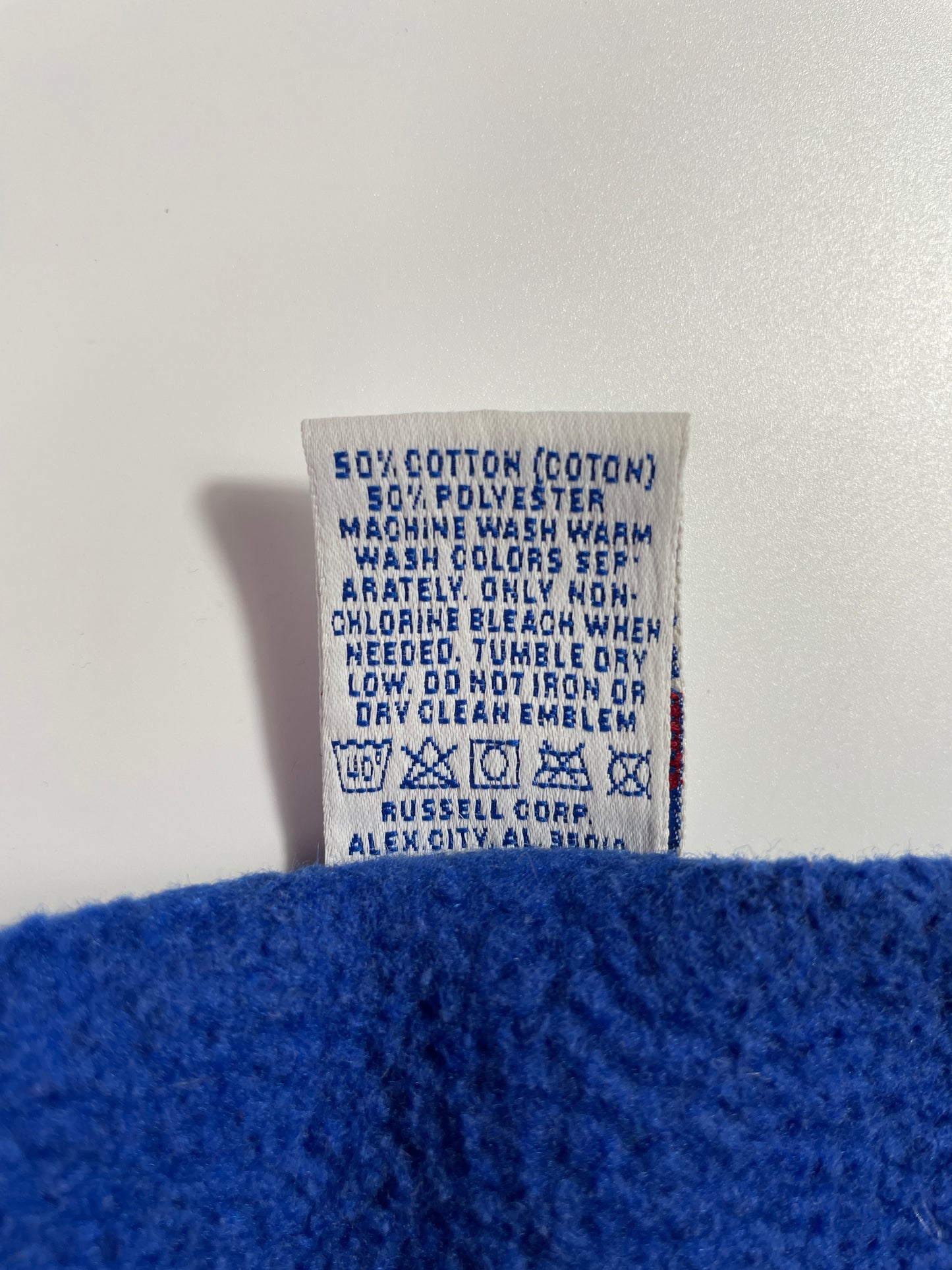 1993 RUSSELL x NEW YORK GIANTS Made in USA Size XL Vintage NFL Sweat-Shirt / E6062S