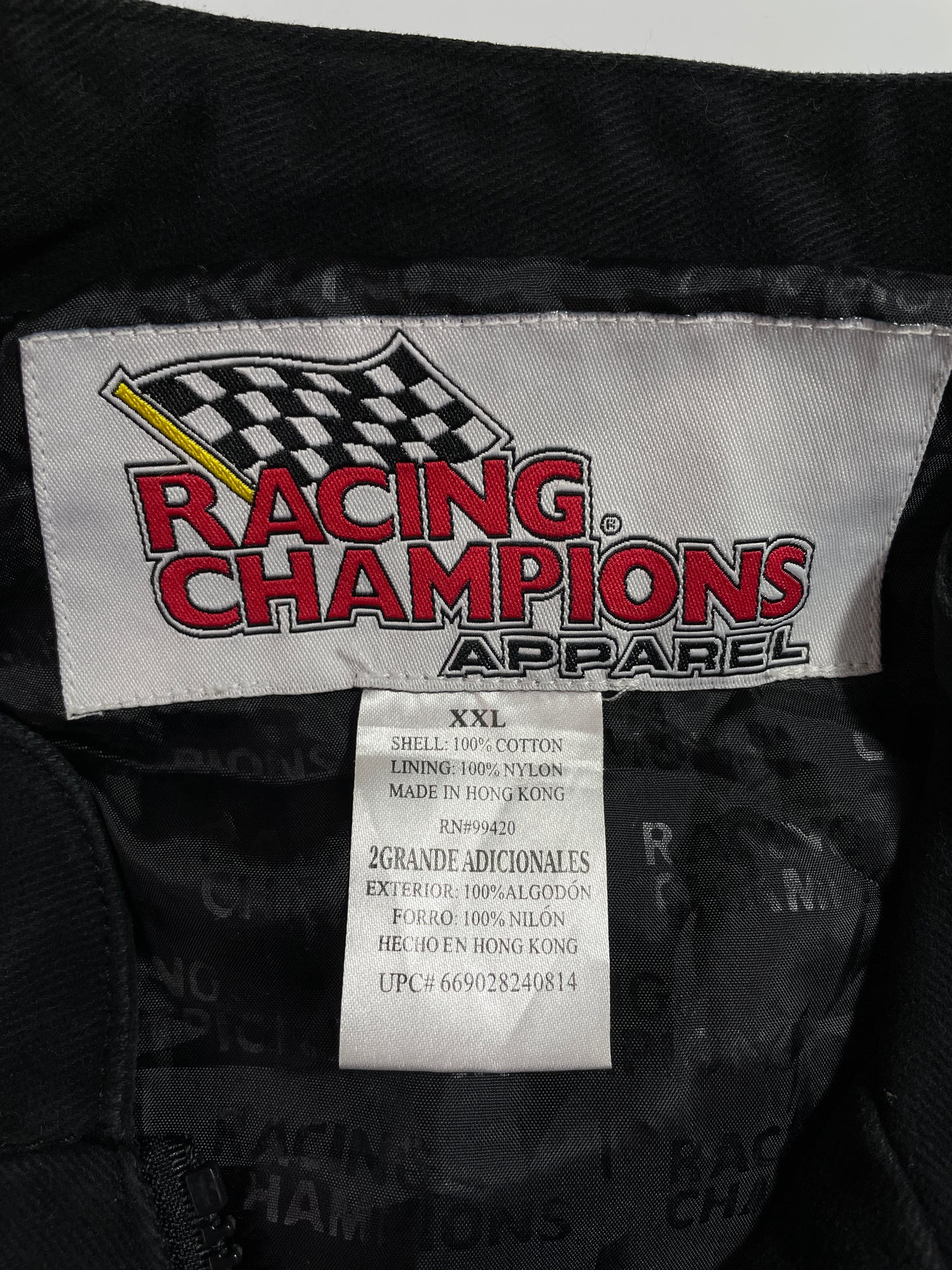 .Vintage DODGE MOTORSPORTS Size XXL Racing Jacket / E3950J