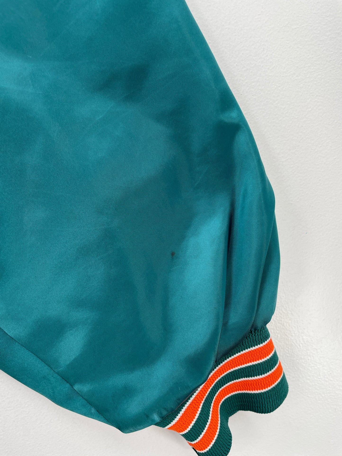 90’s MIAMI DOLPHINS Size L Vintage NFL Nylon Jacket / A7332