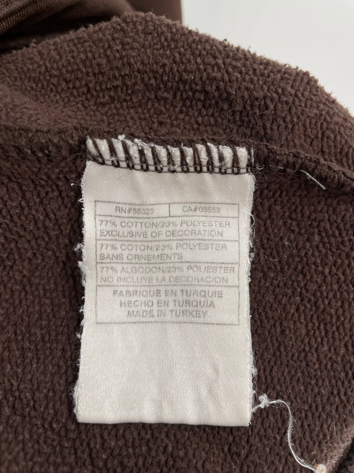 00’ NIKE Damaged Size L Vintage Hoodie Sweat-shirt / K8663