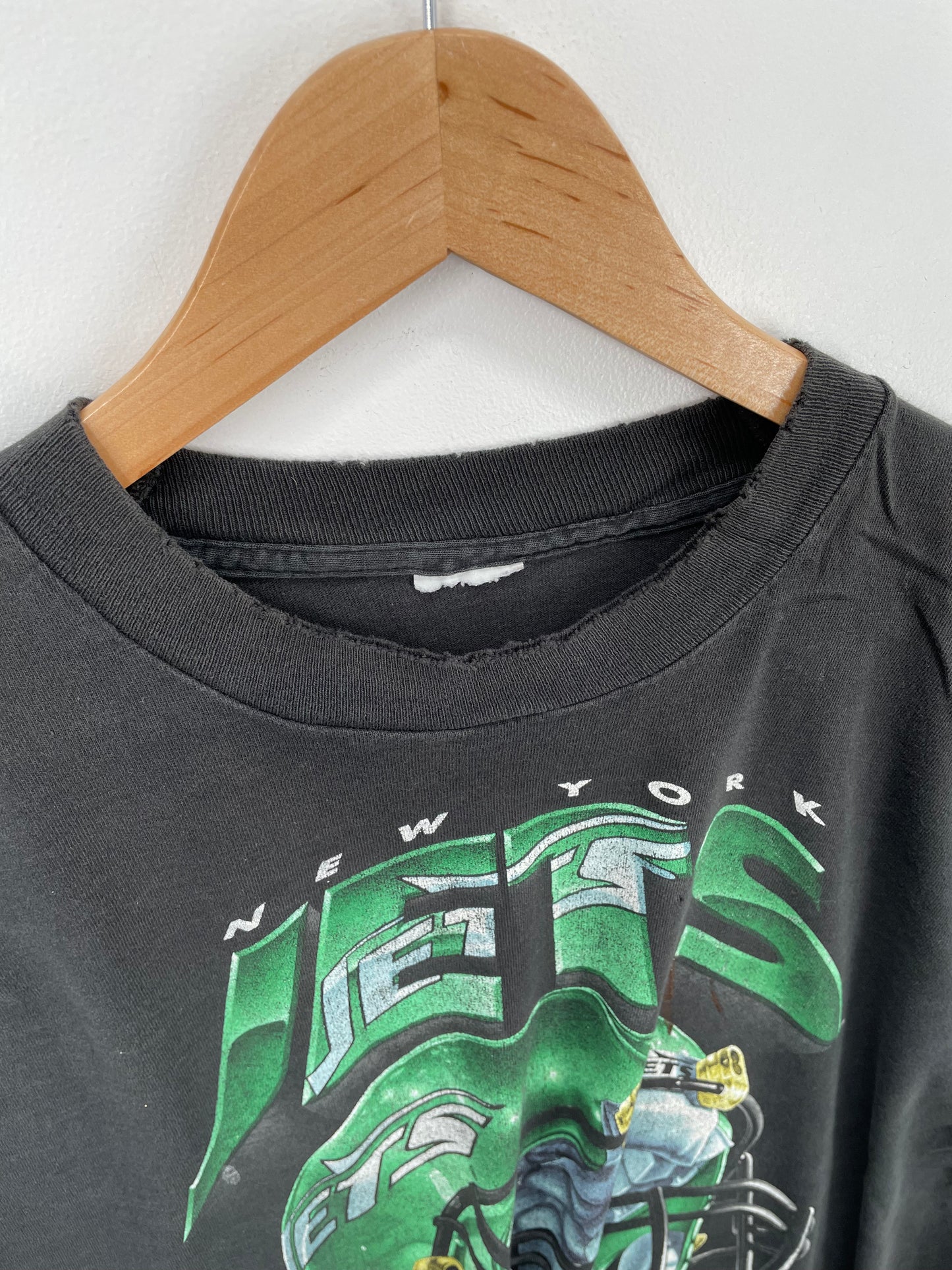 1994 NEW YORK JETS Size No Tag (Approx.XL) Vintage NFL T-shirt / A1281