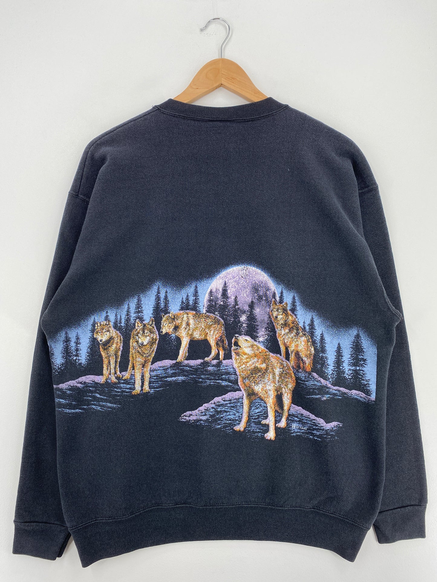 1992 THE LAST FRONTIER ALASKA Made in USA Size XL Vintage Sweat-shirt / A4211