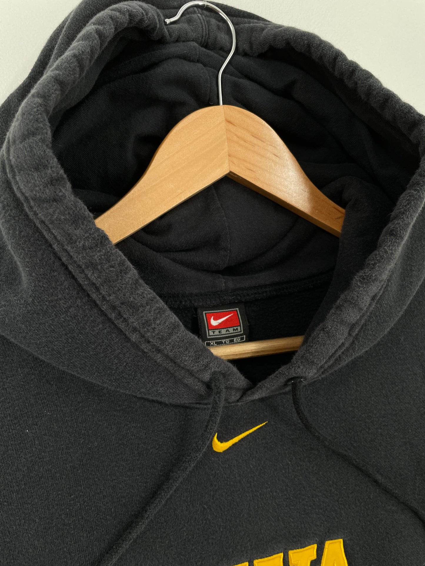 00' NIKE x IOWA Size XL College Vintage Hoodie Sweat-Shirt / A9343