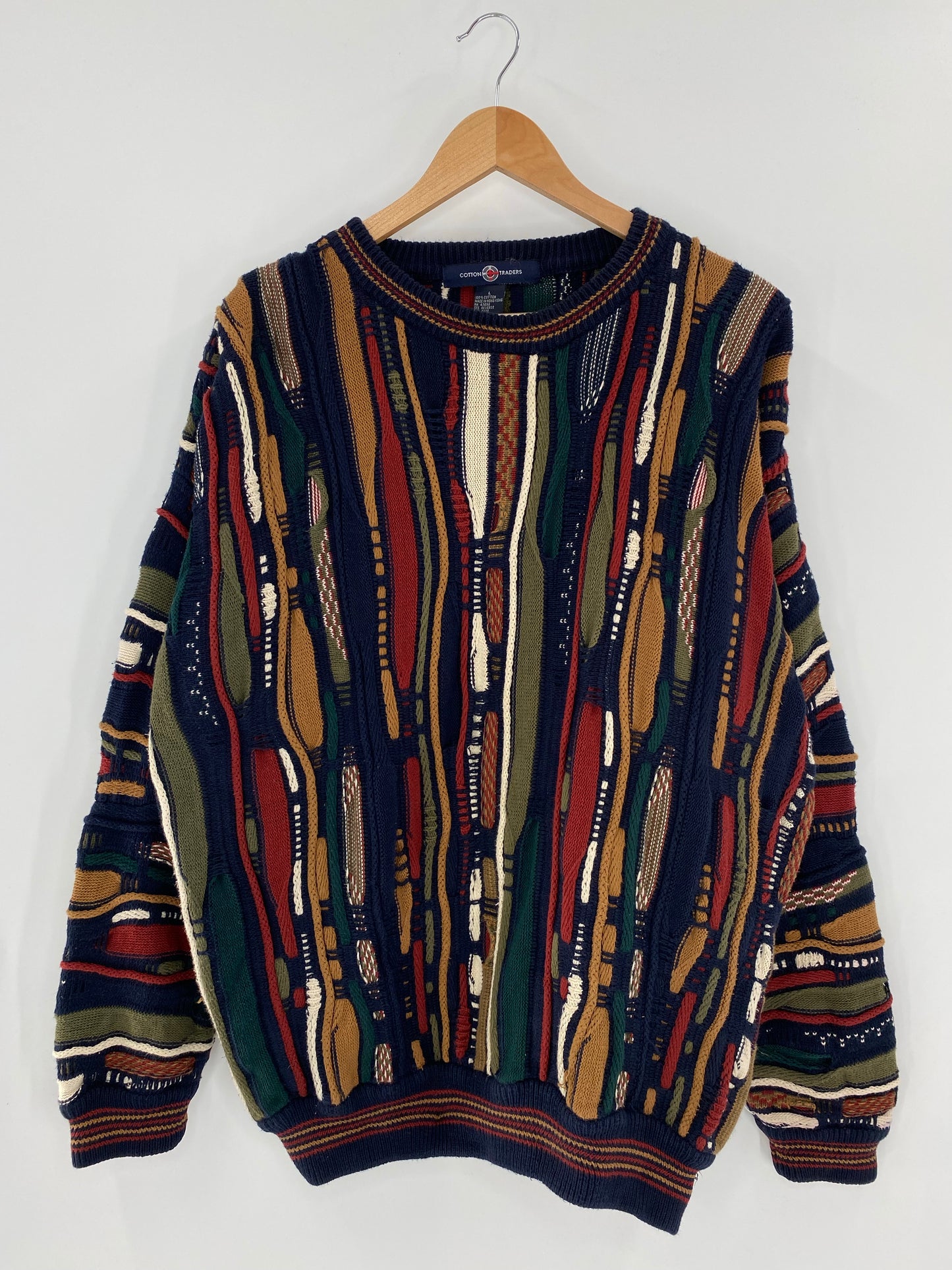 Vintage 3D COOGI- Style Size L Knit Sweater / K5536