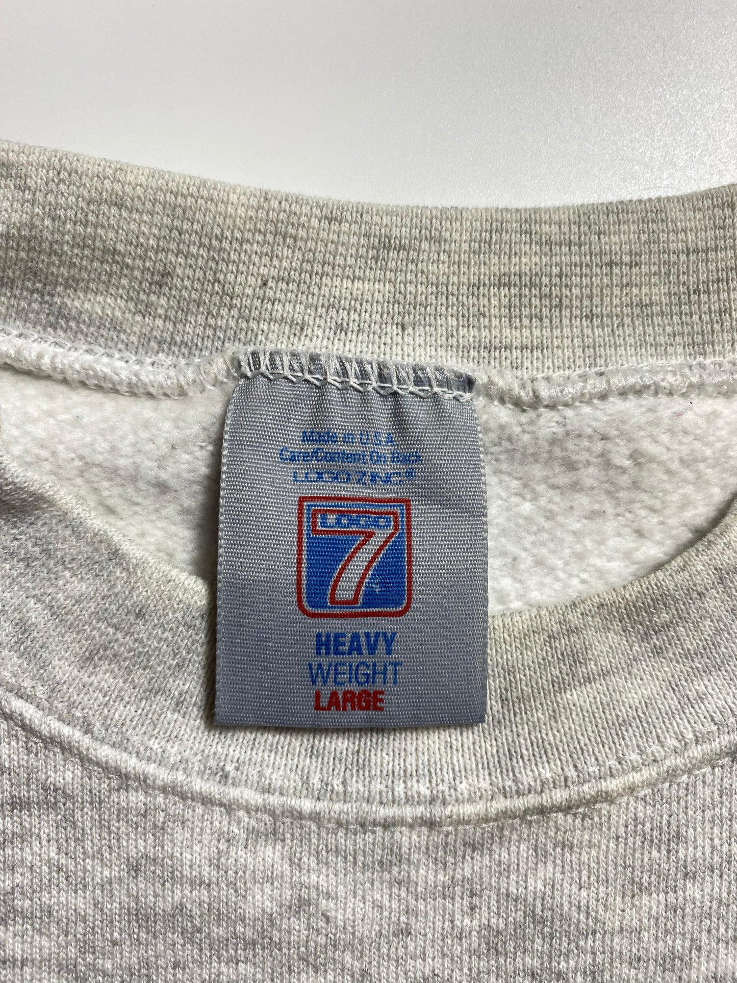 1995 NEW ENGLAND PATRIOTS Made in USA Size L Vintage NFL Sweat-Shirt/ K8257