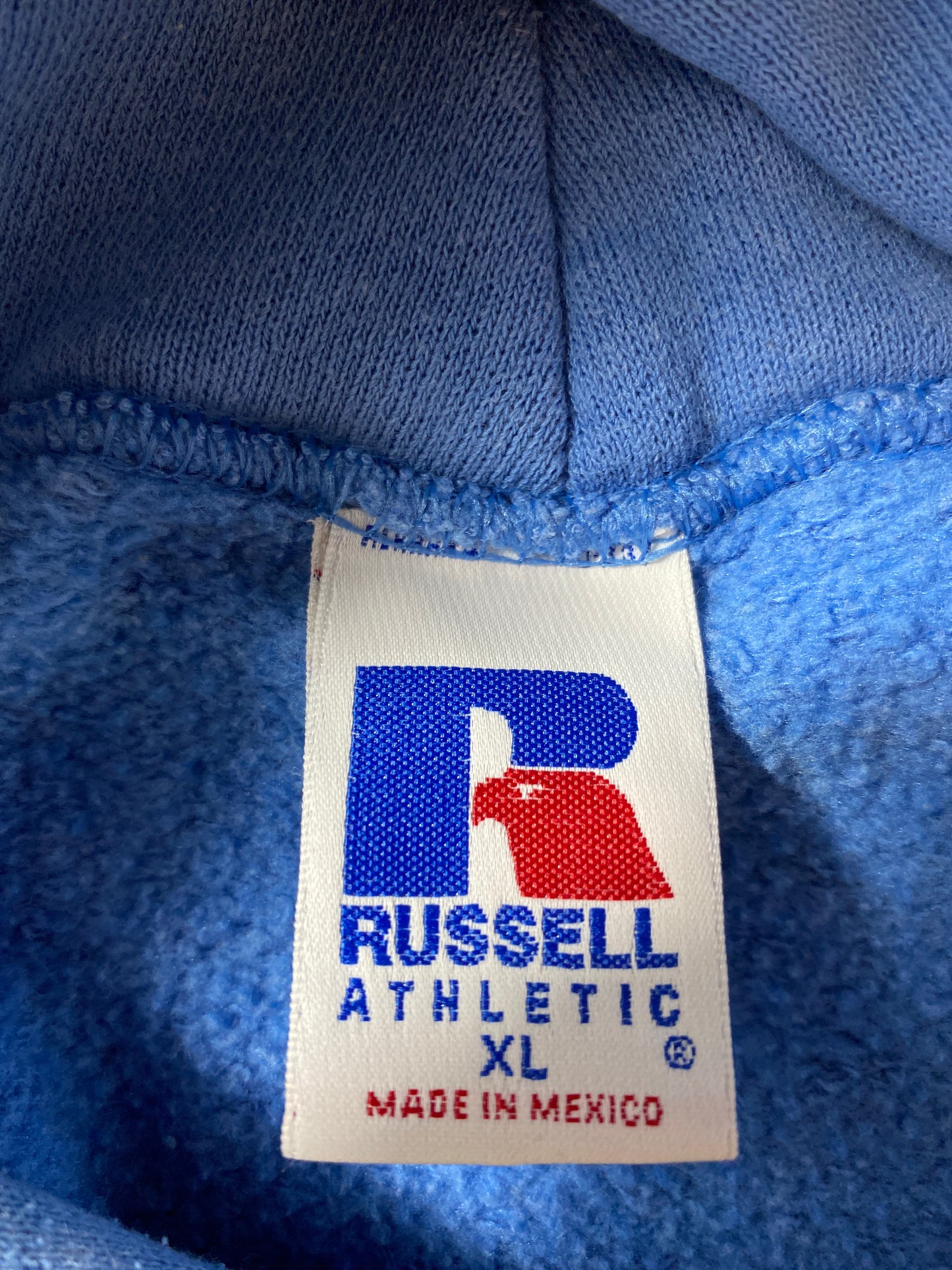 00' Russel x UNIVERSITY OF NORTH CAROLINA Size XL College Hoodie Sweat-Shirt / A5846
