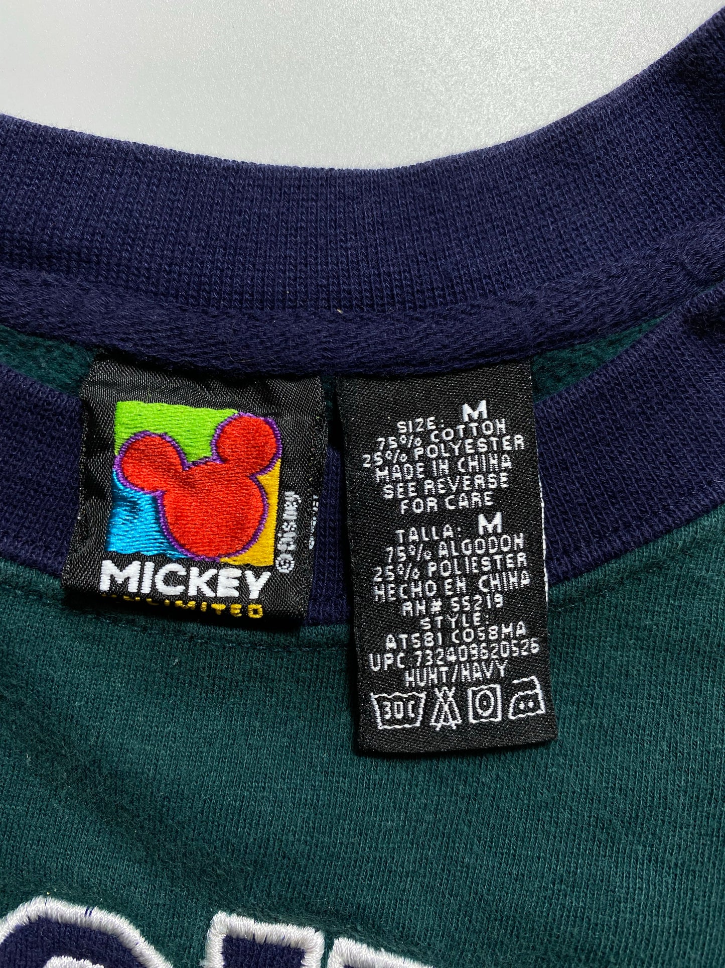 00's DISNEY MICKEY Size M Vintage Sweat-shirt / K7730