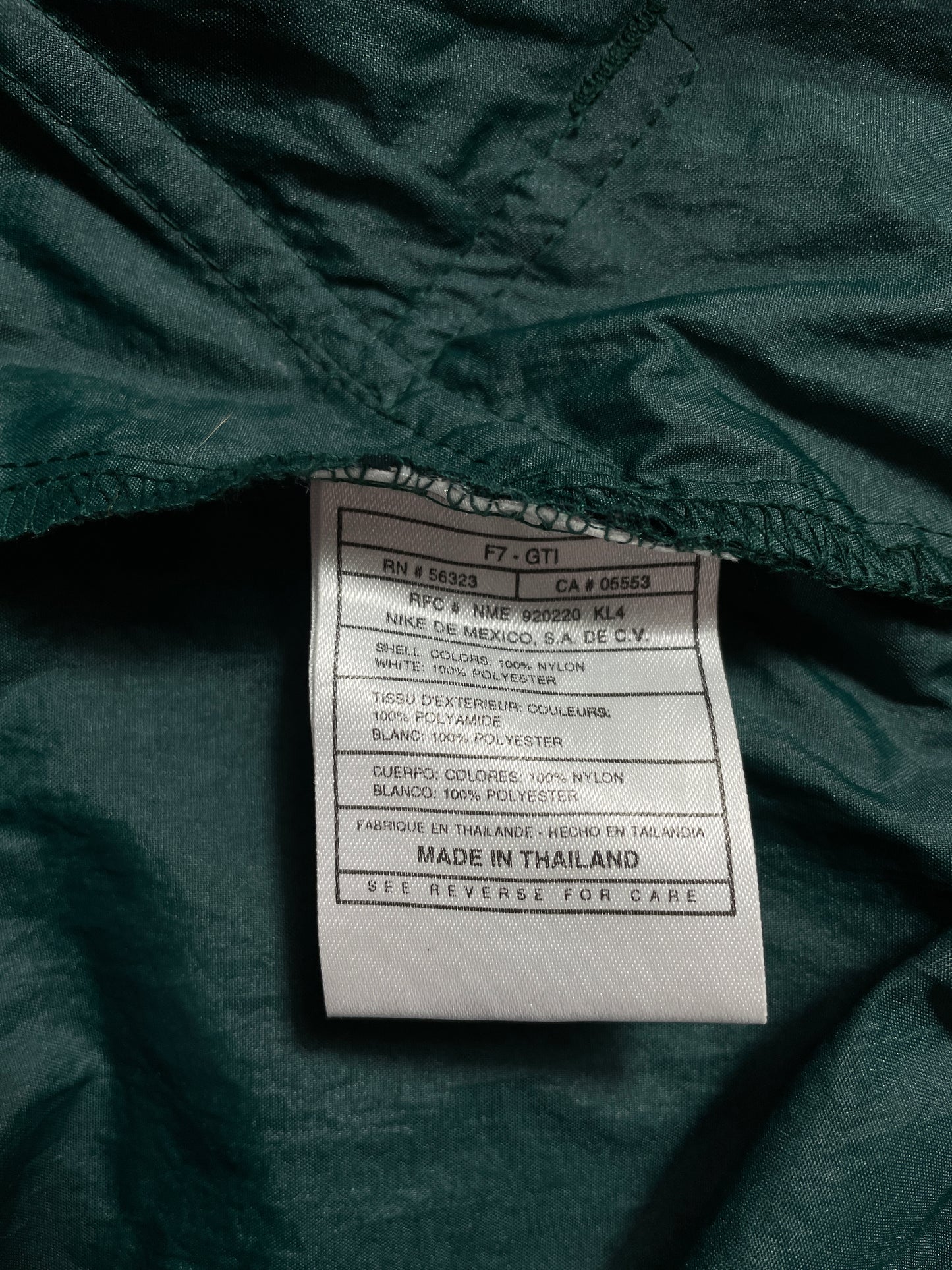 90's NIKE Size L Vintage Nylon Jacket / E2925N