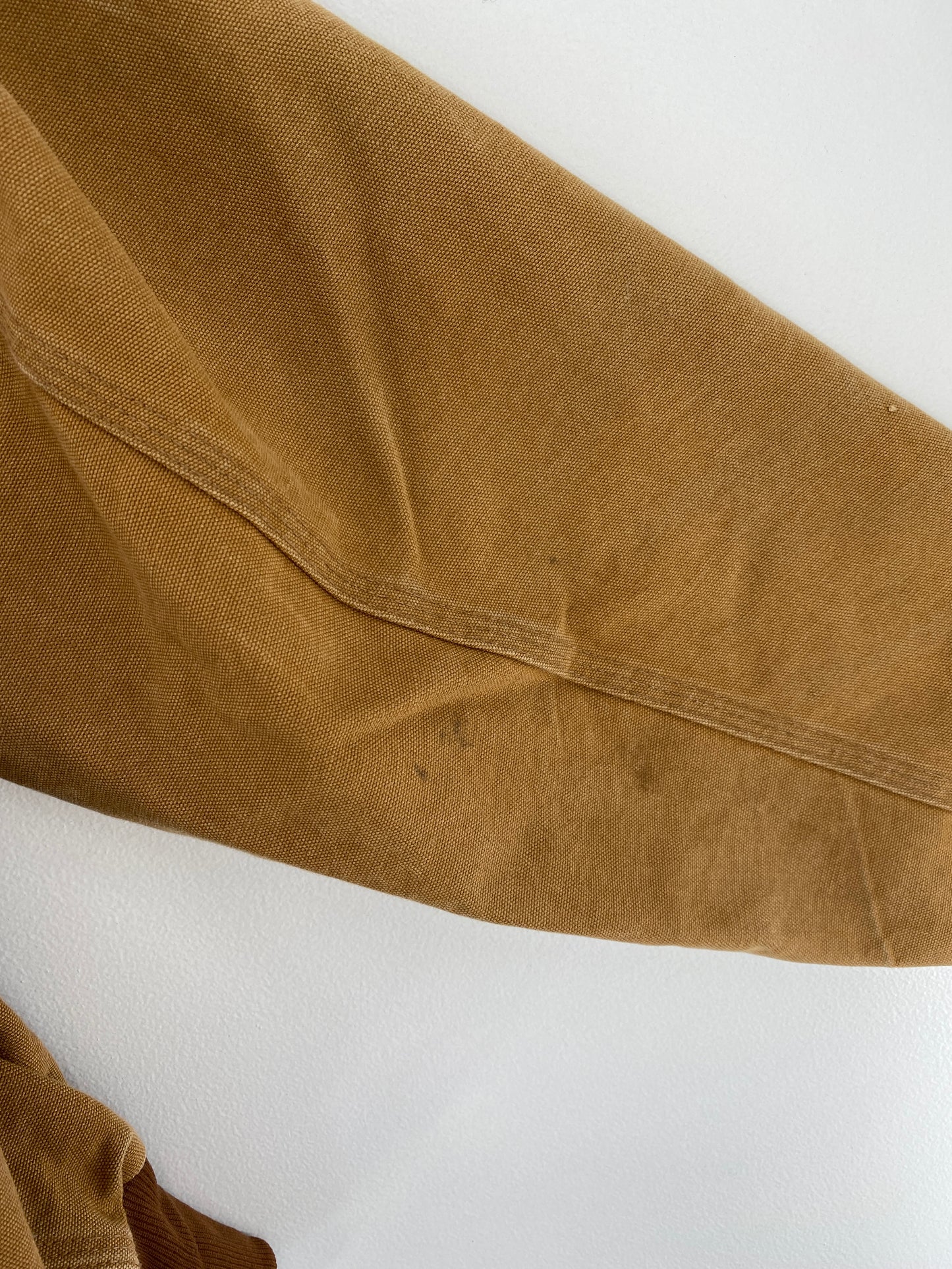 Vintage CARHARTT Size Approx.L Zip-Up Duck Jacket / E5889J