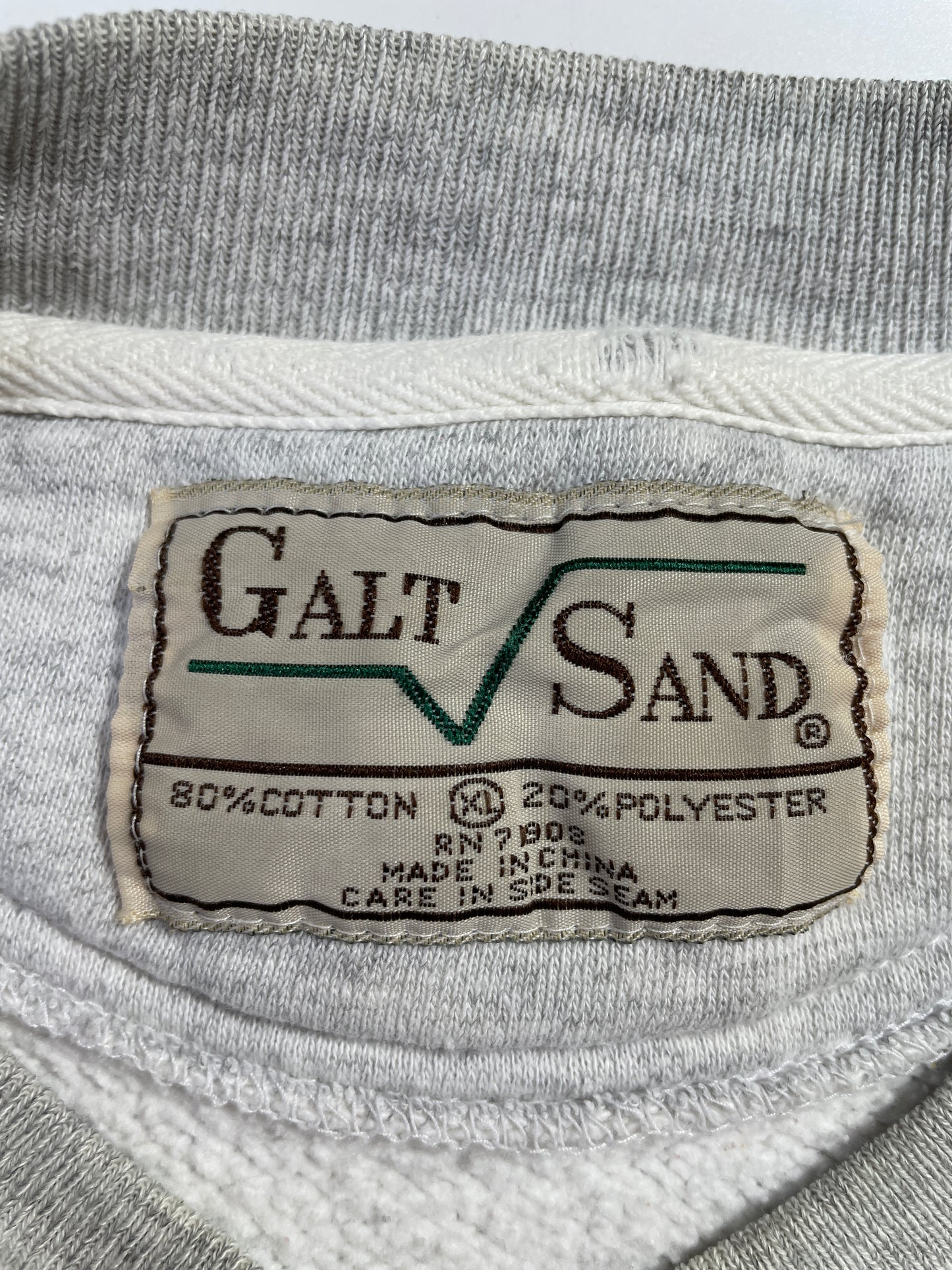 00’ ALASKA HUSKY Size XL Vintage Animal Sweat-Shirt / E1217