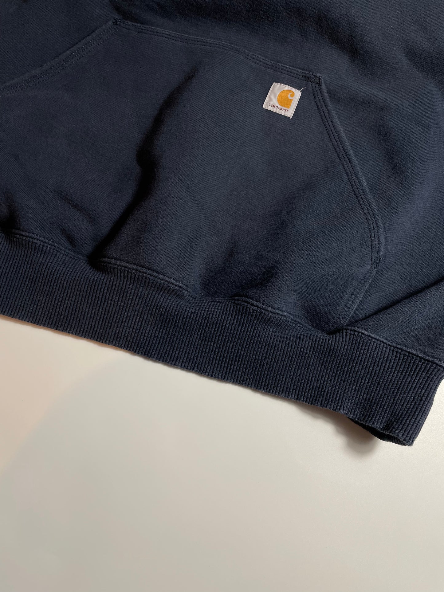 Vintage CARHARTT Size XL Half Zip-up Hoodie Sweat-Shirt / K9094