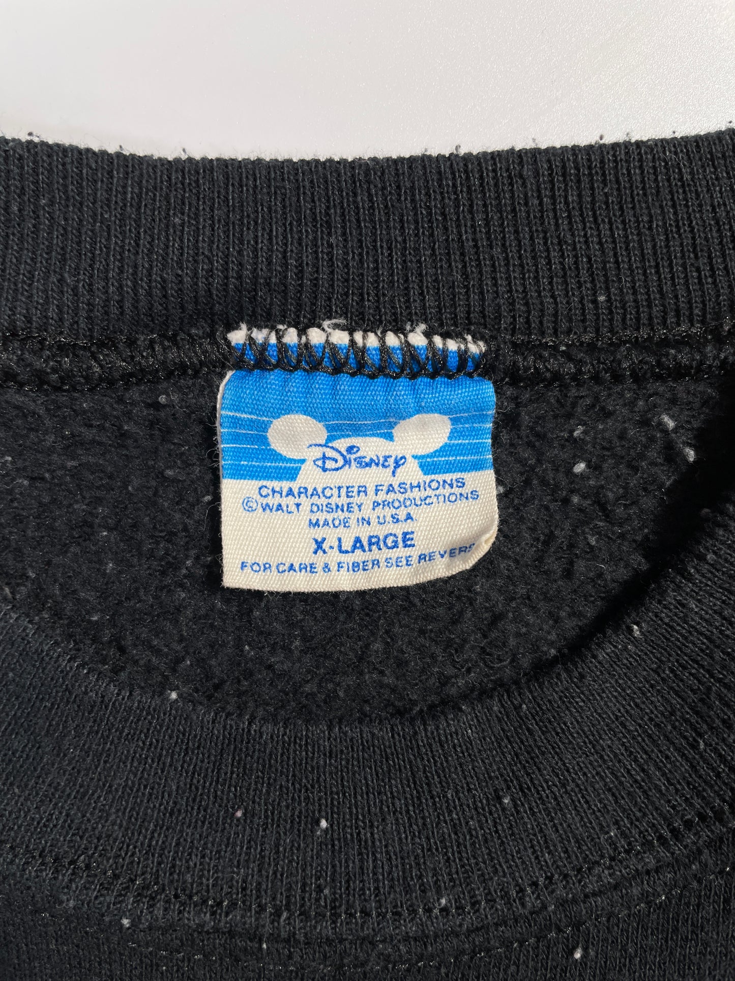 80's DISNEY MICKEY Made in USA Size XL Vintage Sweat-shirt / A6530