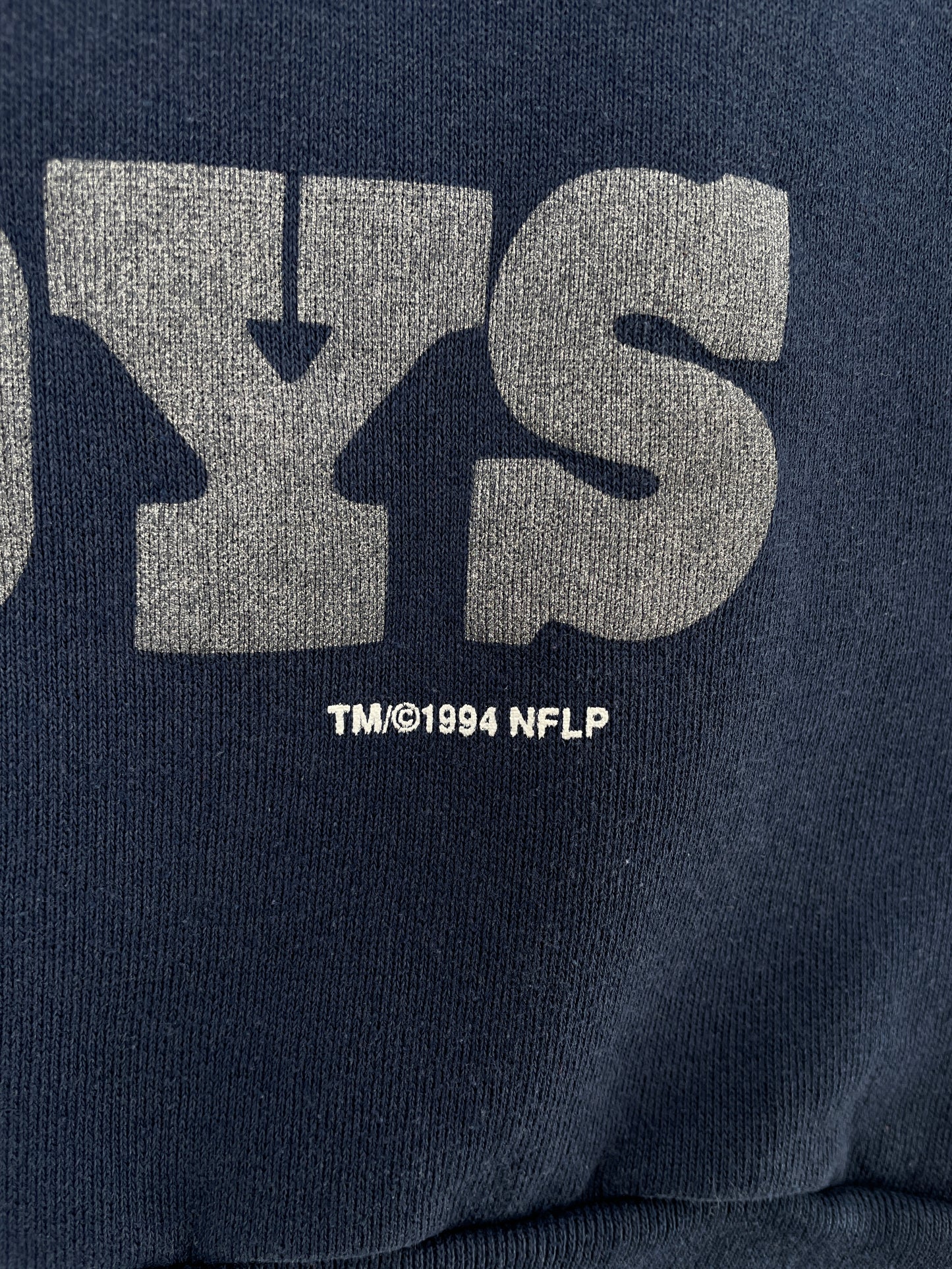 1994 DALLAS COWBOYS Made in USA Size L Vintage NFL Sweat-shirt / E4770S