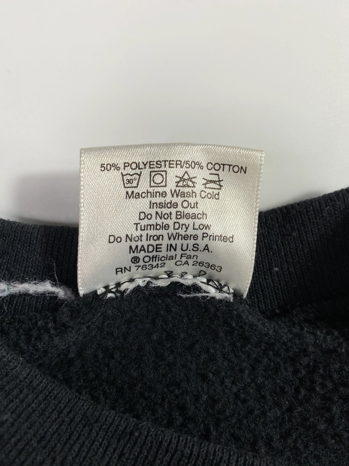 1993 CAROLINA PANTHERS Made in USA Size XL Vintage NFL Sweat-Shirt / E2142S