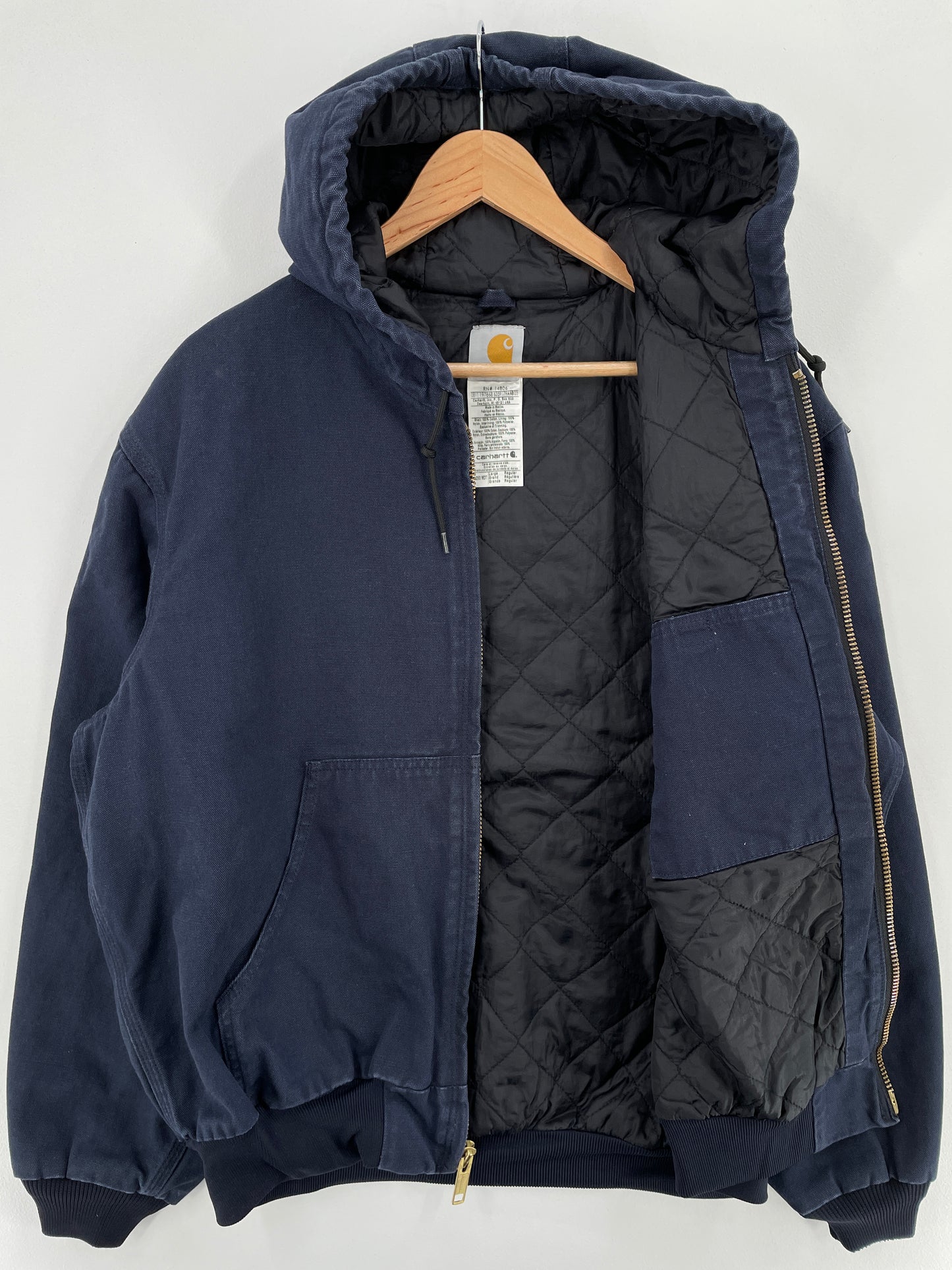 Vintage CARHARTT Size L Hoodie Duck Jacket / E829