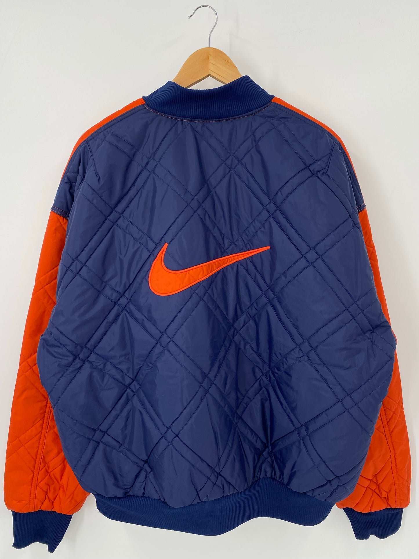 90’s NIKE Size L Vintage Reversible Nylon Jacket / K4834