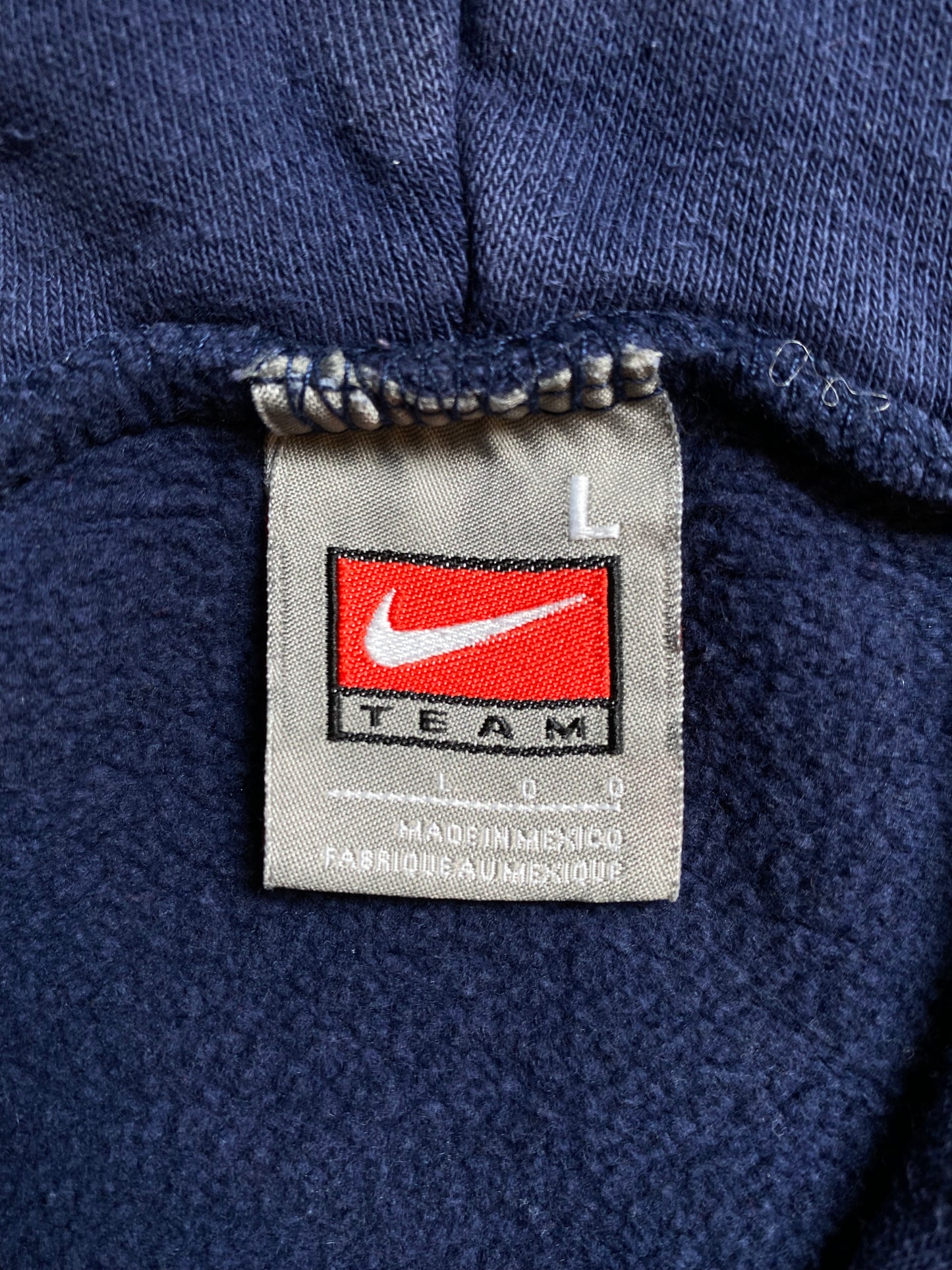 00' NIKE UTEP WOMEN'S BASKETBALL Size L Vintage College Hoodie Sweat-Shirt / A3215