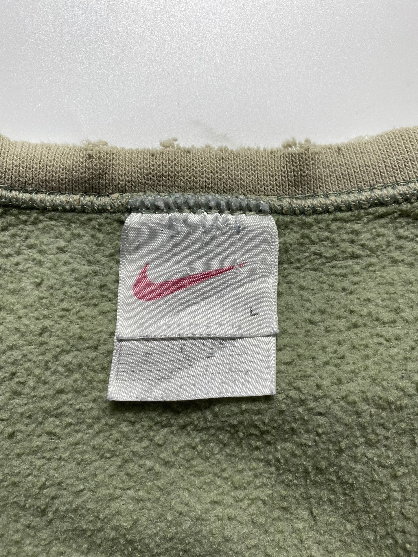 90's NIKE MINI SWOOSH Made in USA Size L Vintage Sweat-shirt/ K5302