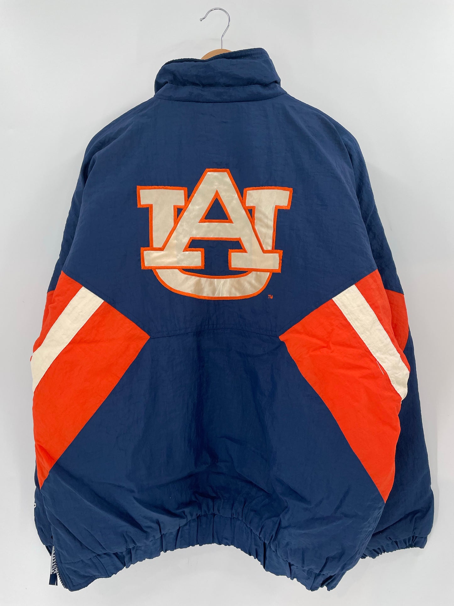 90's STARTER x AUBURN Size L Vintage Padded Nylon Jacket / K6273