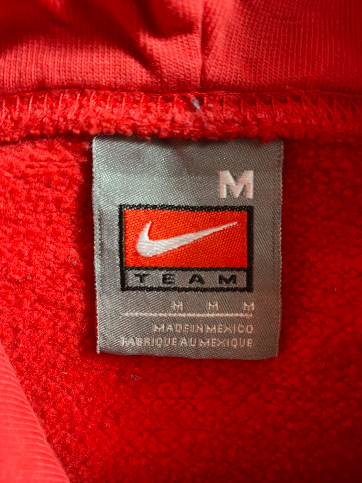 00' NIKE OHIO STATE Size M Vintage Hoodie Sweat-Shirt / K4647