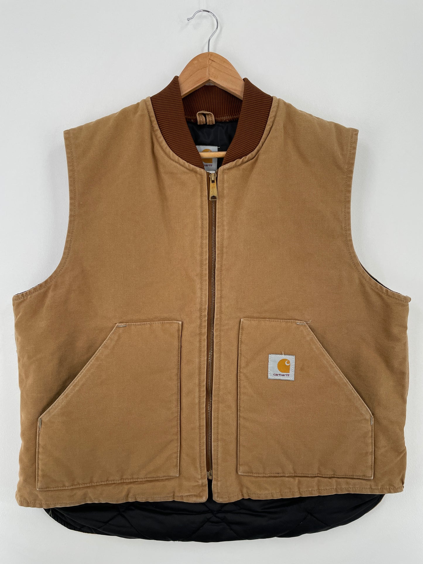 Vintage CARHARTT Size XL Duck Vest / A8642