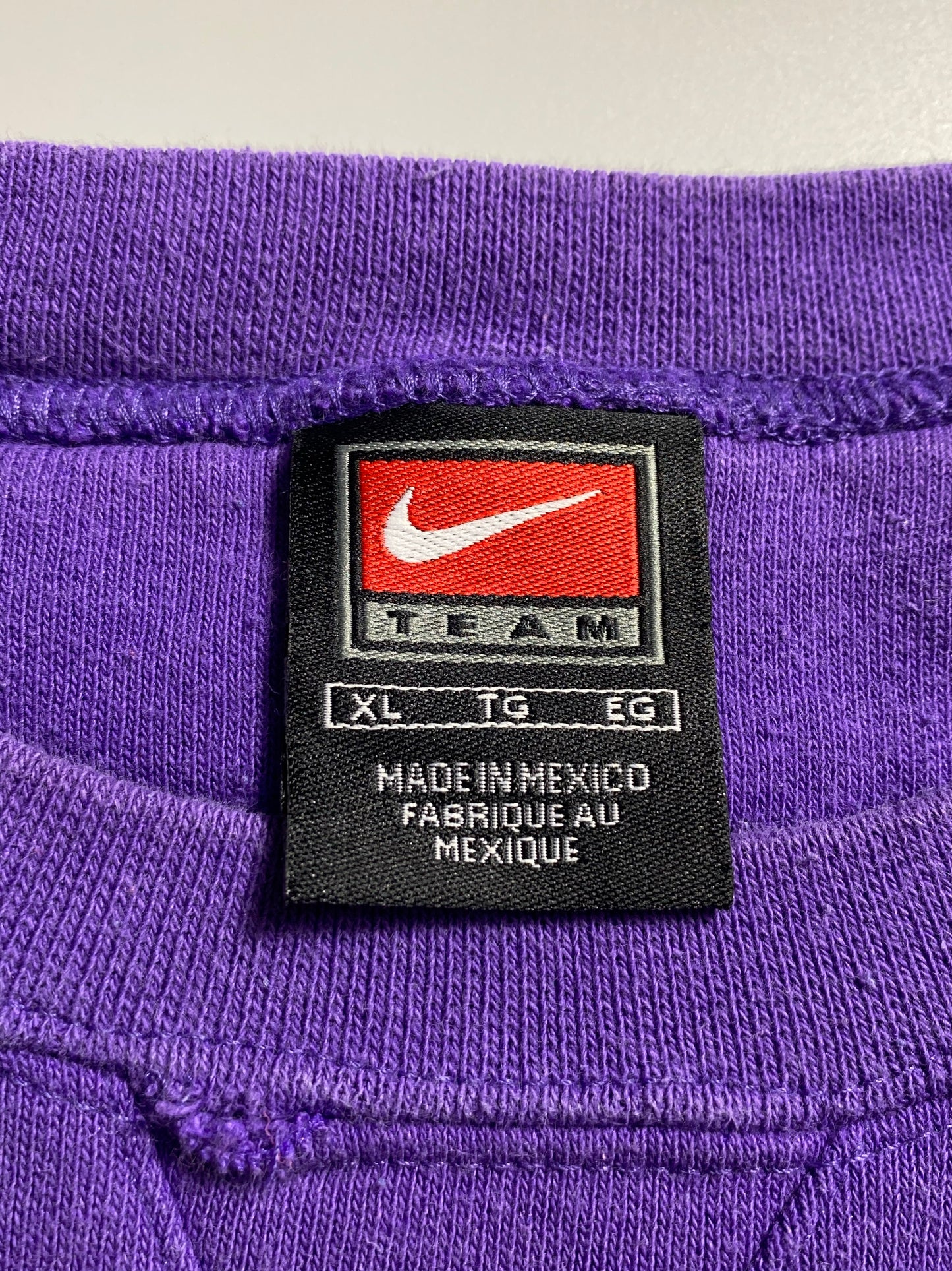 00' NIKE MINI SWOOSH Size XL Vintage Sweat-shirt / K6176