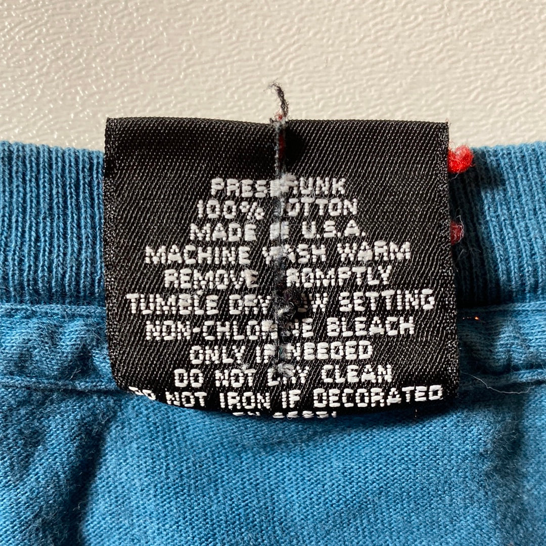 90’s WOLVES Made in USA Size XL Vintage T-shirt / E2082T