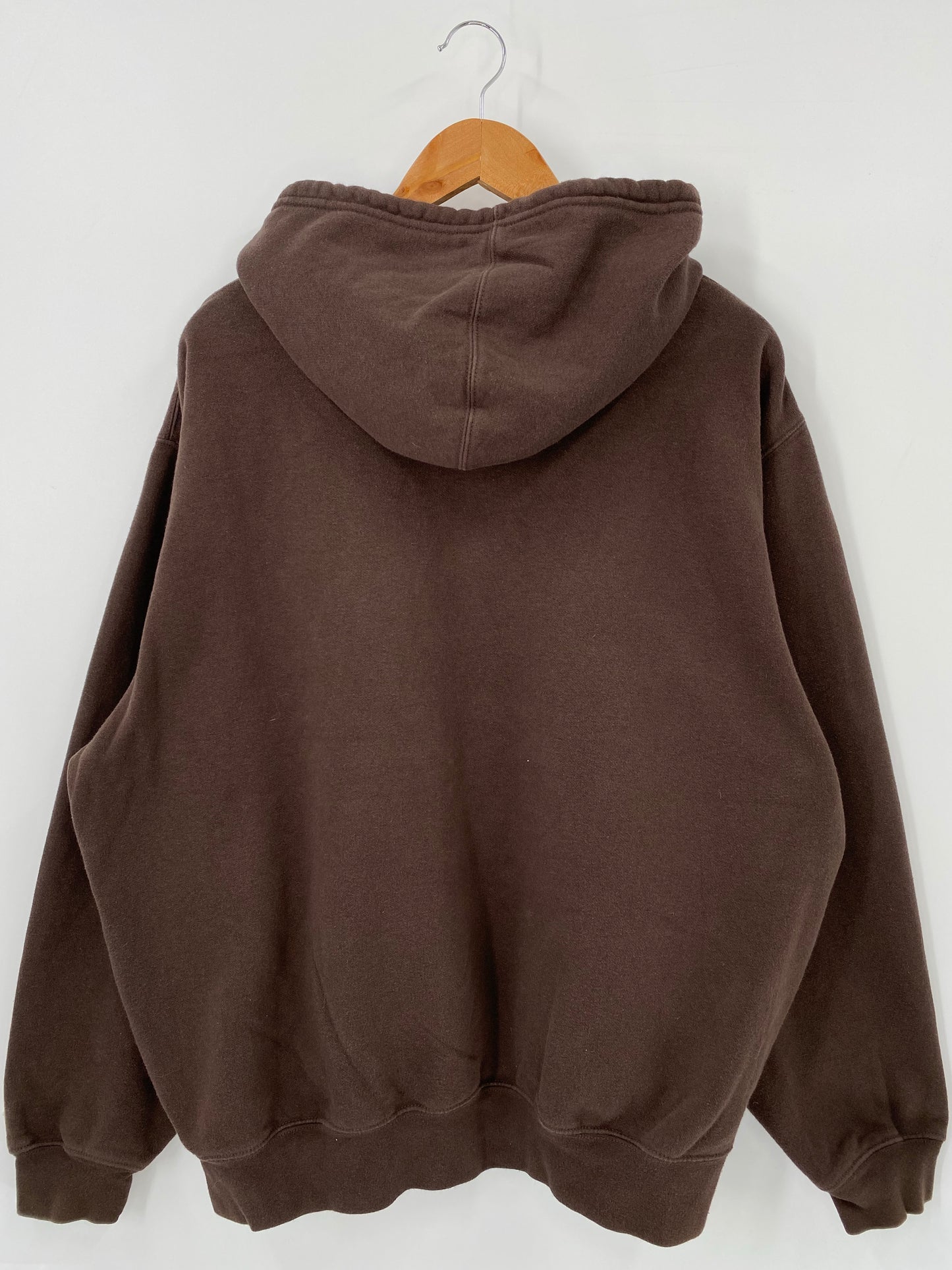 00' NIKE UNIVERSITY OF WYOMING Size L Vintage Hoodie Sweat-shirt  / K4249