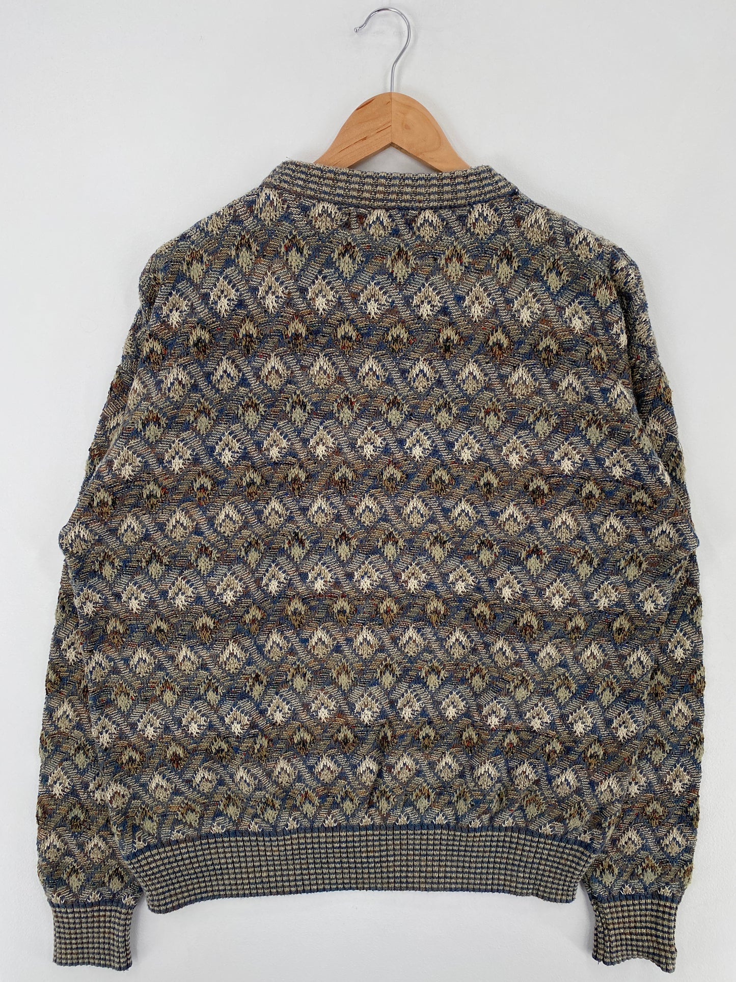 Vintage 3D COOGI-Style Size XL Knit Sweater / E247