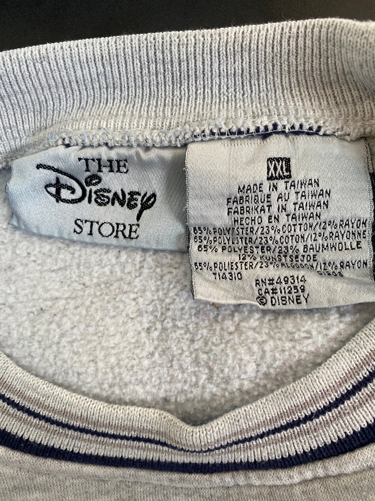 00' DISNEY MICKEY Size XXL Vintage Sweat-shirt / A3224