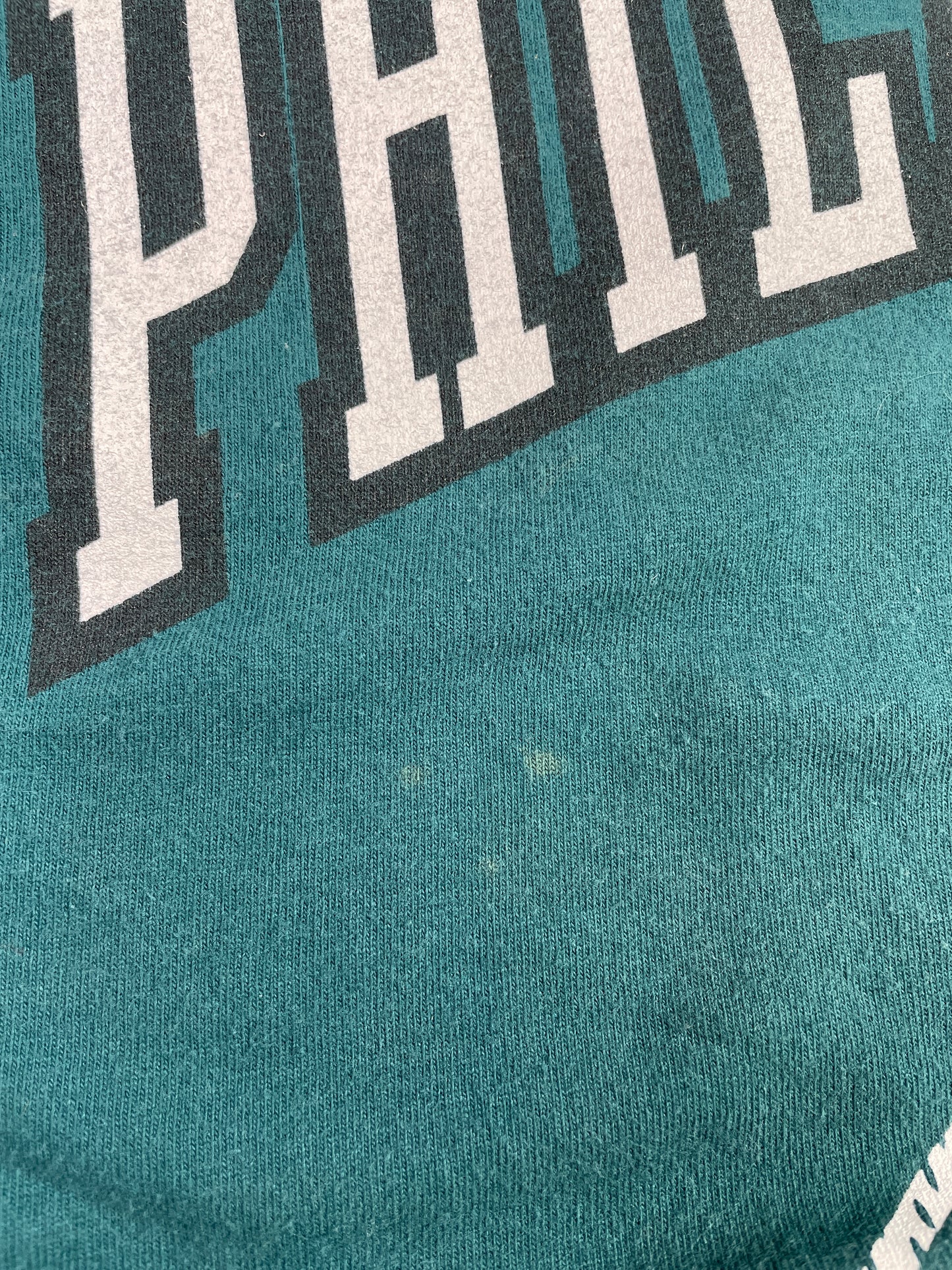 90's PHILADELPHIA EAGLES Made in USA Size XL Vintage NFL T-Shirt / E2421T