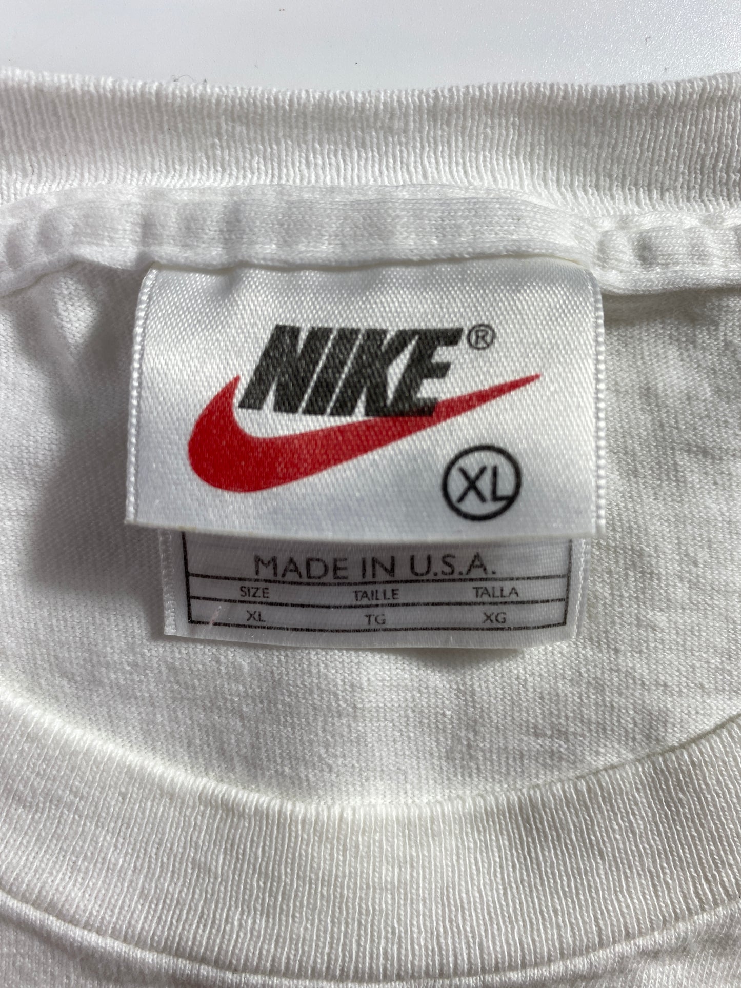 90’s NIKE x JORDAN Made in USA Size XL Vintage T-shirt / A5976