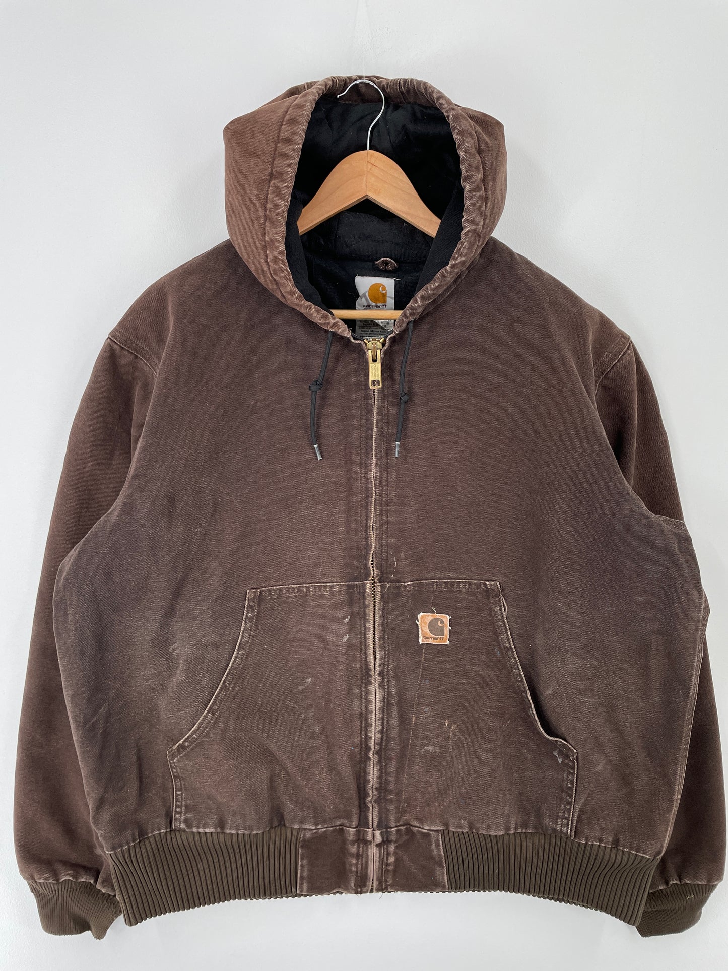 Vintage CARHARTT Size L Hoodie Duck Jacket / A9642