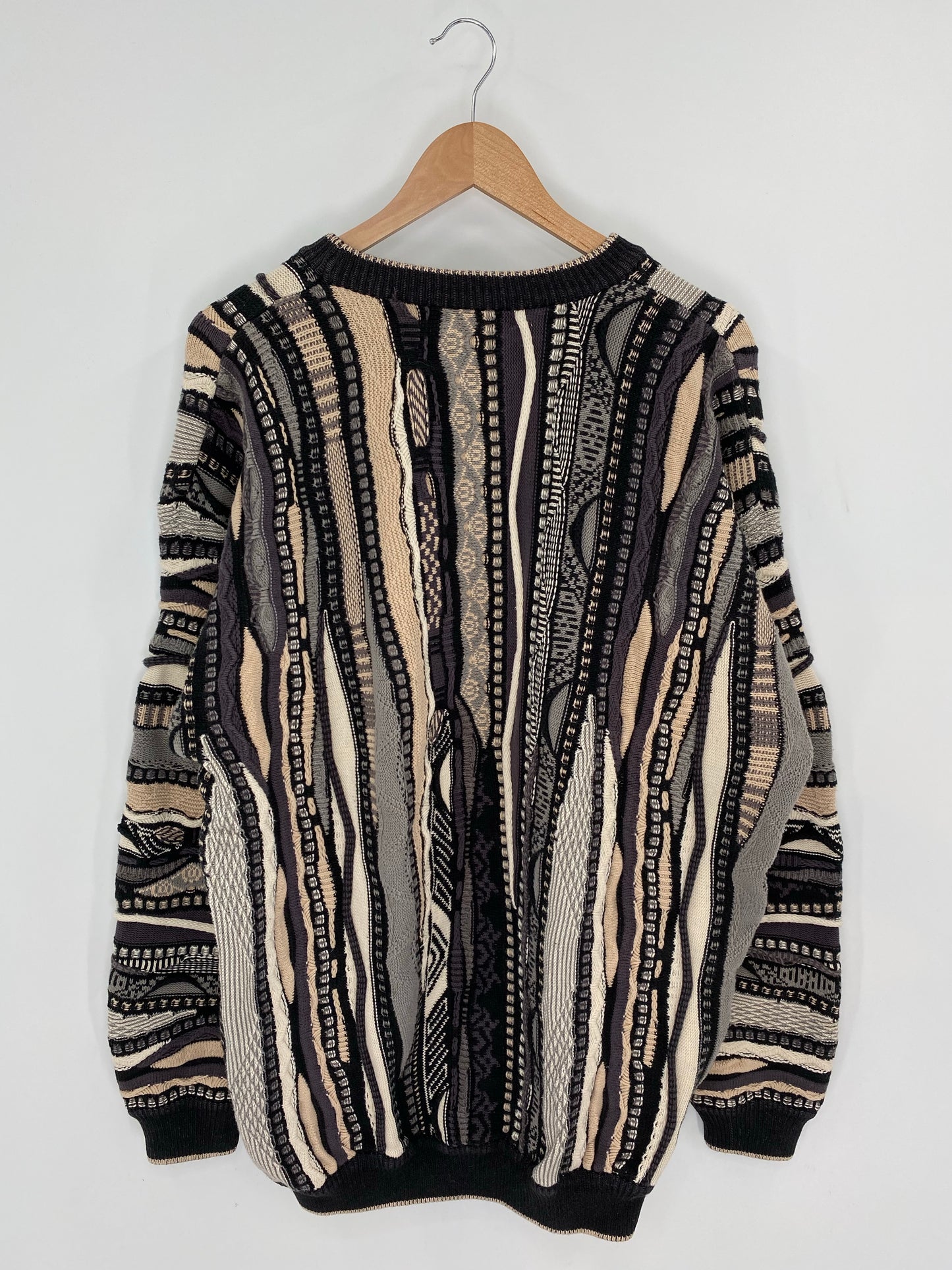 Vintage 3D COOGI- Style Size XL Knit Sweater / K8443