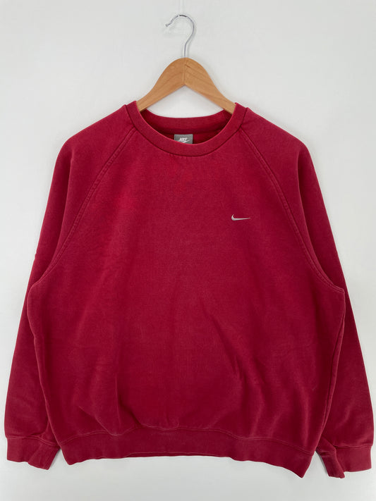 00’ NIKE MINI SWOOSH Size L Vintage Sweat-shirt / A9840