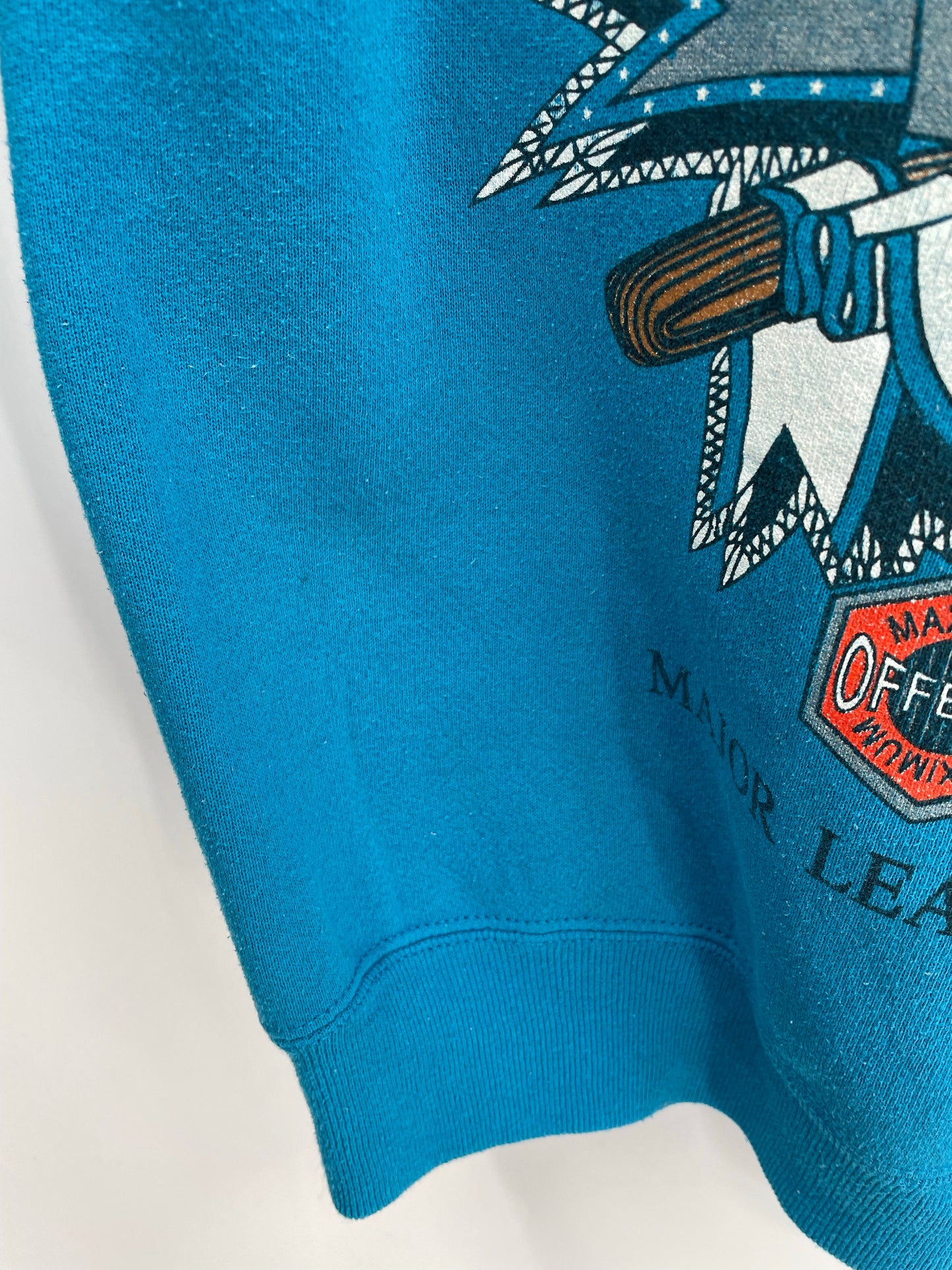 1992 FLORIDA MARLINS Made in USA Size XL Vintage MLB Sweat-Shirts/ K8768