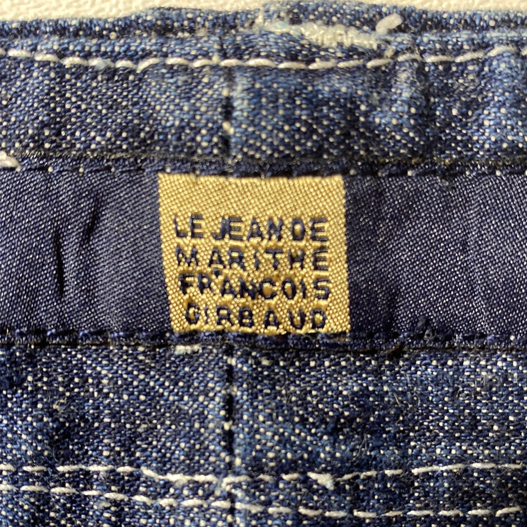 Vintage MARITHÉ + FRANÇOIS GIRBAUD Size W40xL33 Vintage Denim Pants / A9058