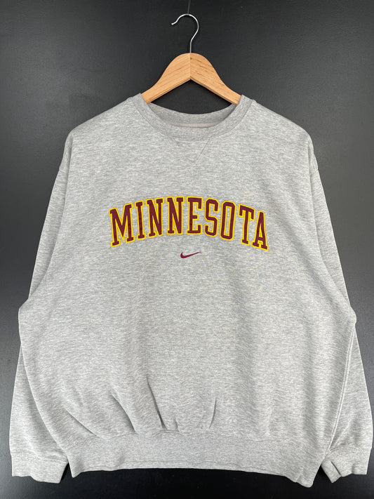 00' NIKE x MINNESOTA Size L Vintage College Sweat-Shirt / E5569S