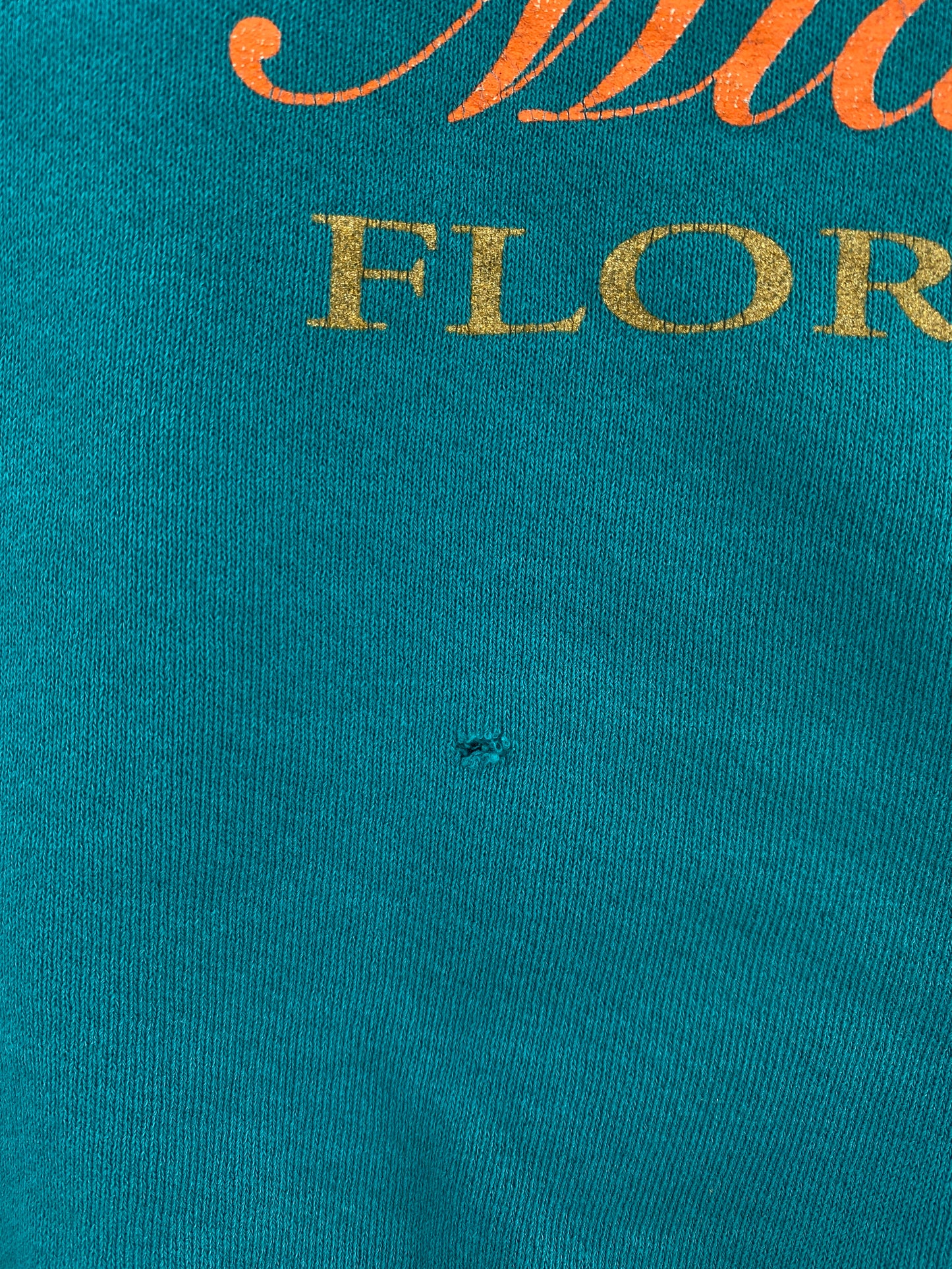 1995 MIAMI DOLPHINS Made in USA Size XXL Vintage NFL Sweat-Shirt / E3926S