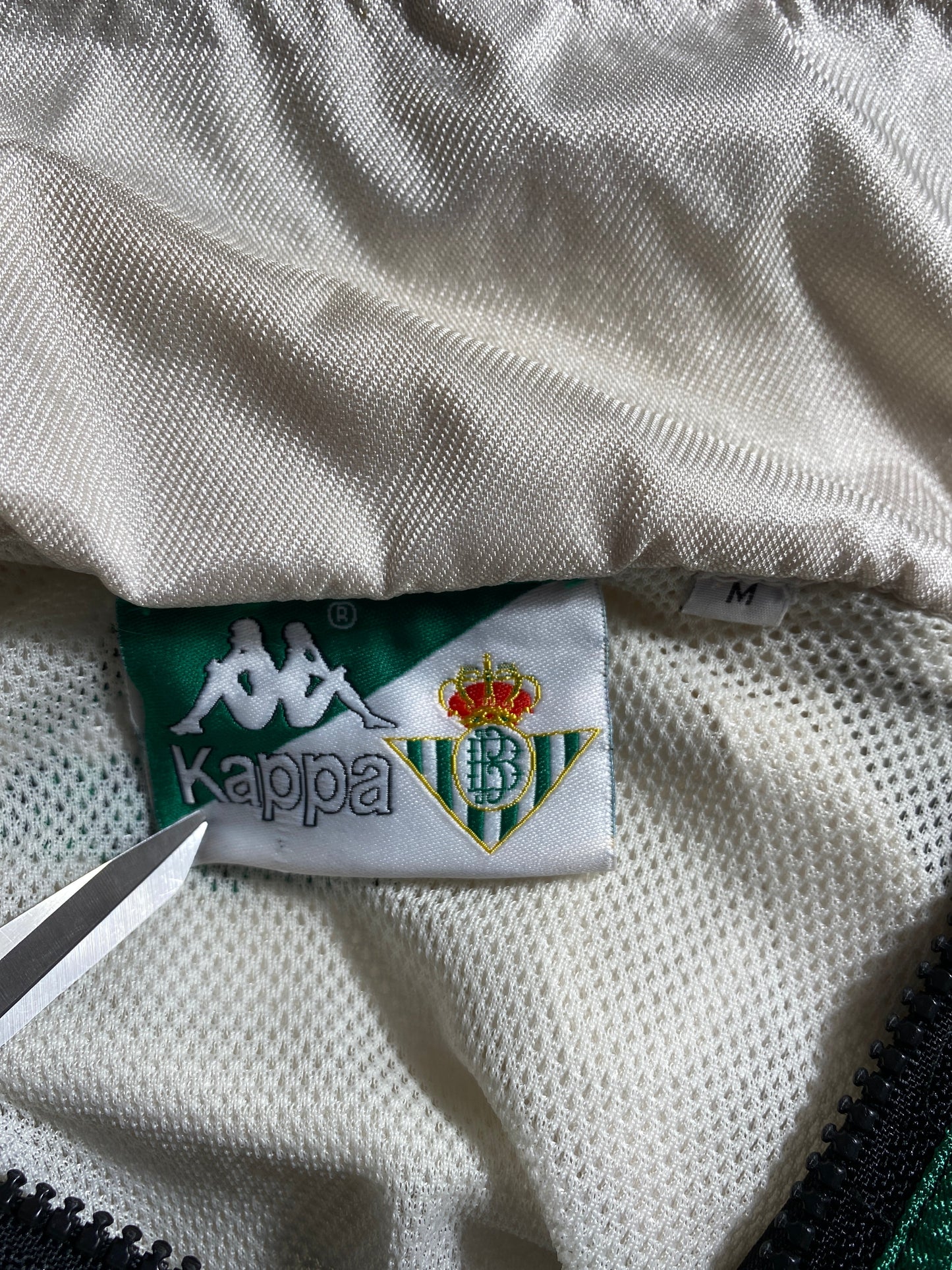 00' KAPPA ITALY Size M Vintage Zip up Sweat-shirt / A841