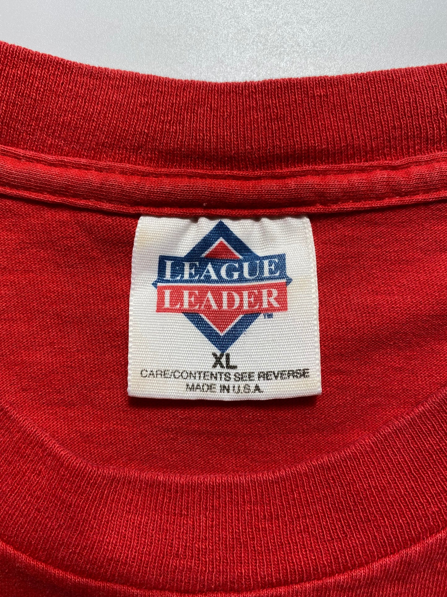 1994 PHILADELPHIA PHILLIES Made in USA Size XL Vintage MLB T-Shirt / A8980