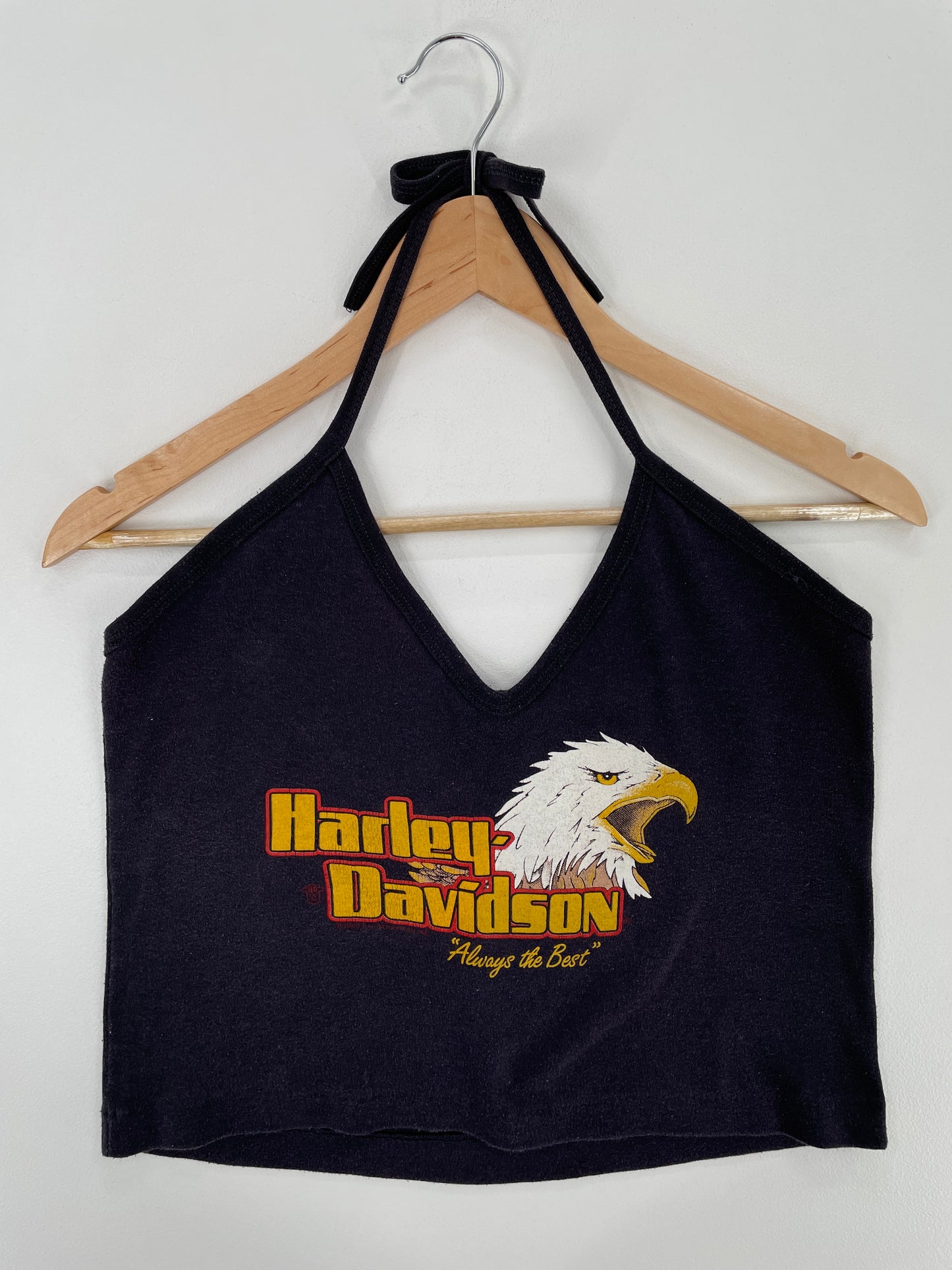 90's HARLEY DAVIDSON TROY Made in USA Size Ladies.XL Vintage Tank top / A4449