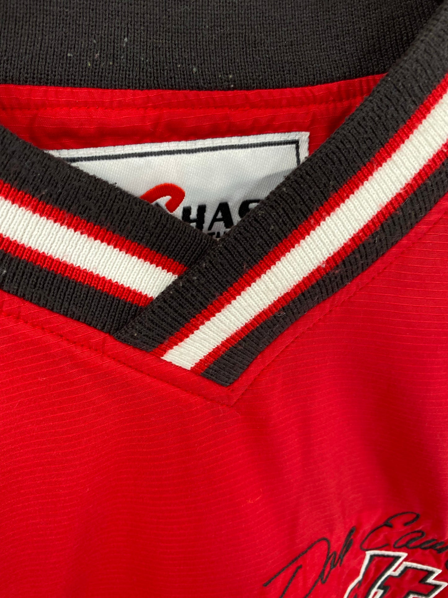 Vintage NASCAR DALE EARNHARDT Size XL Nylon Racing Windbreaker Jacket  / K4841