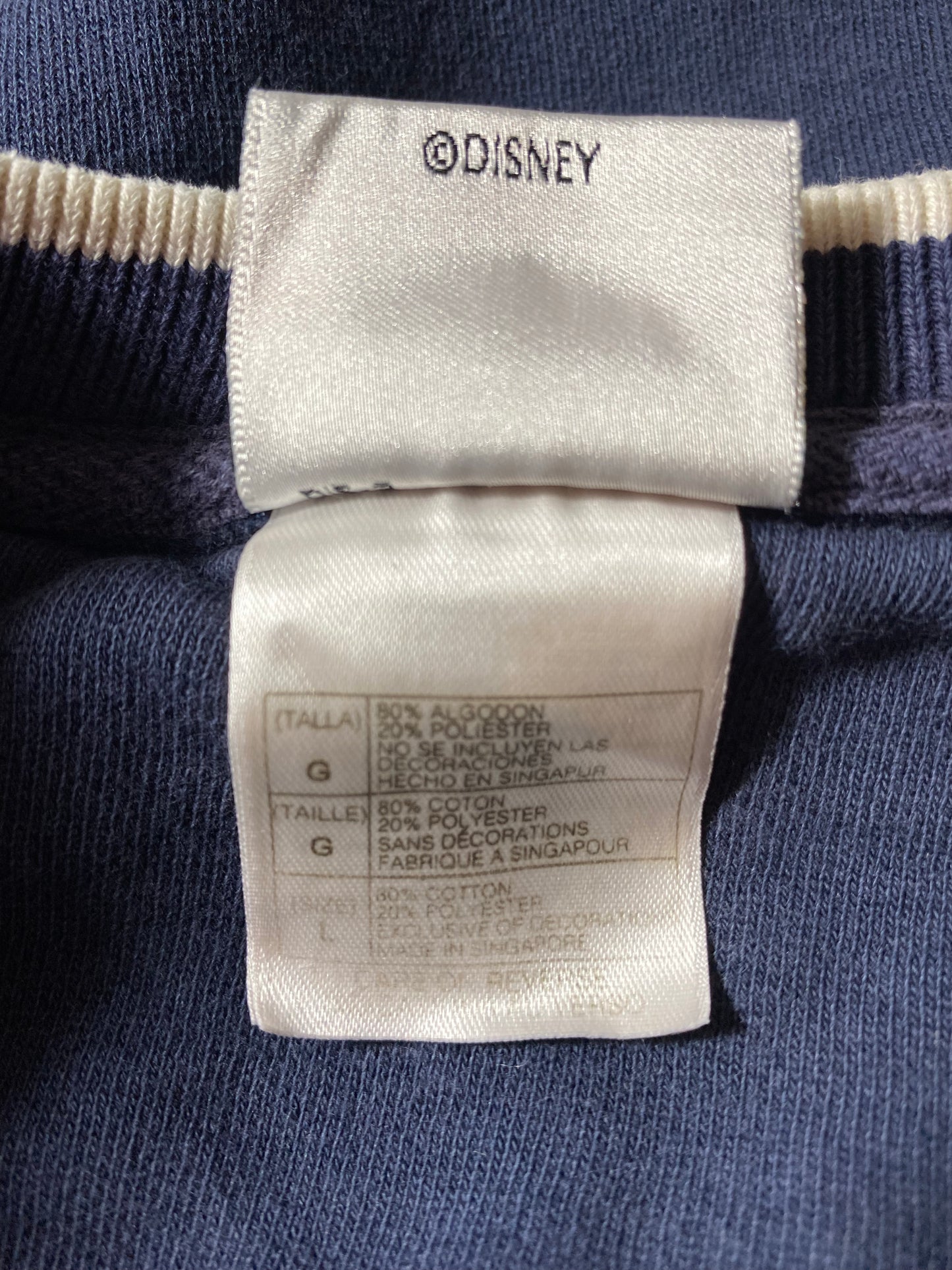 00’ DISNEY DONALD Size L Vintage Sweat-shirt / K4139