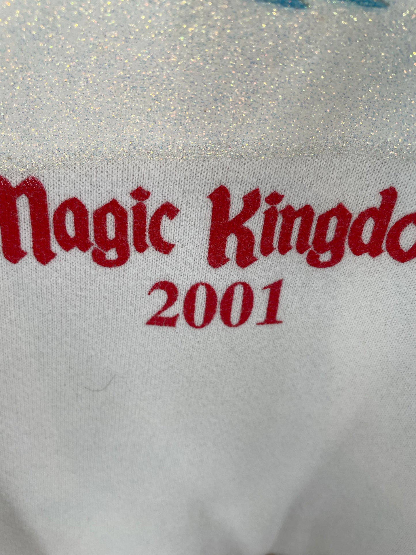 2001 DISNEY MICKEY CHRISTMAS Size L Vintage Sweat-shirt / K5839