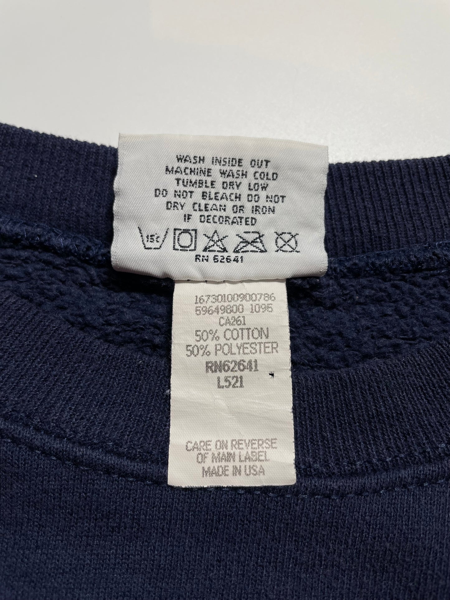 1996 DALLAS COWBOYS Made in USA Size XL Vintage NFL Sweat-Shirts/ K8480