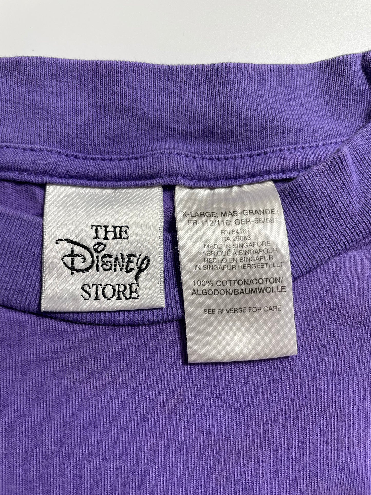 00' DISNEY SEVENS DWORF Size XL Vintage T-Shirt / K9782