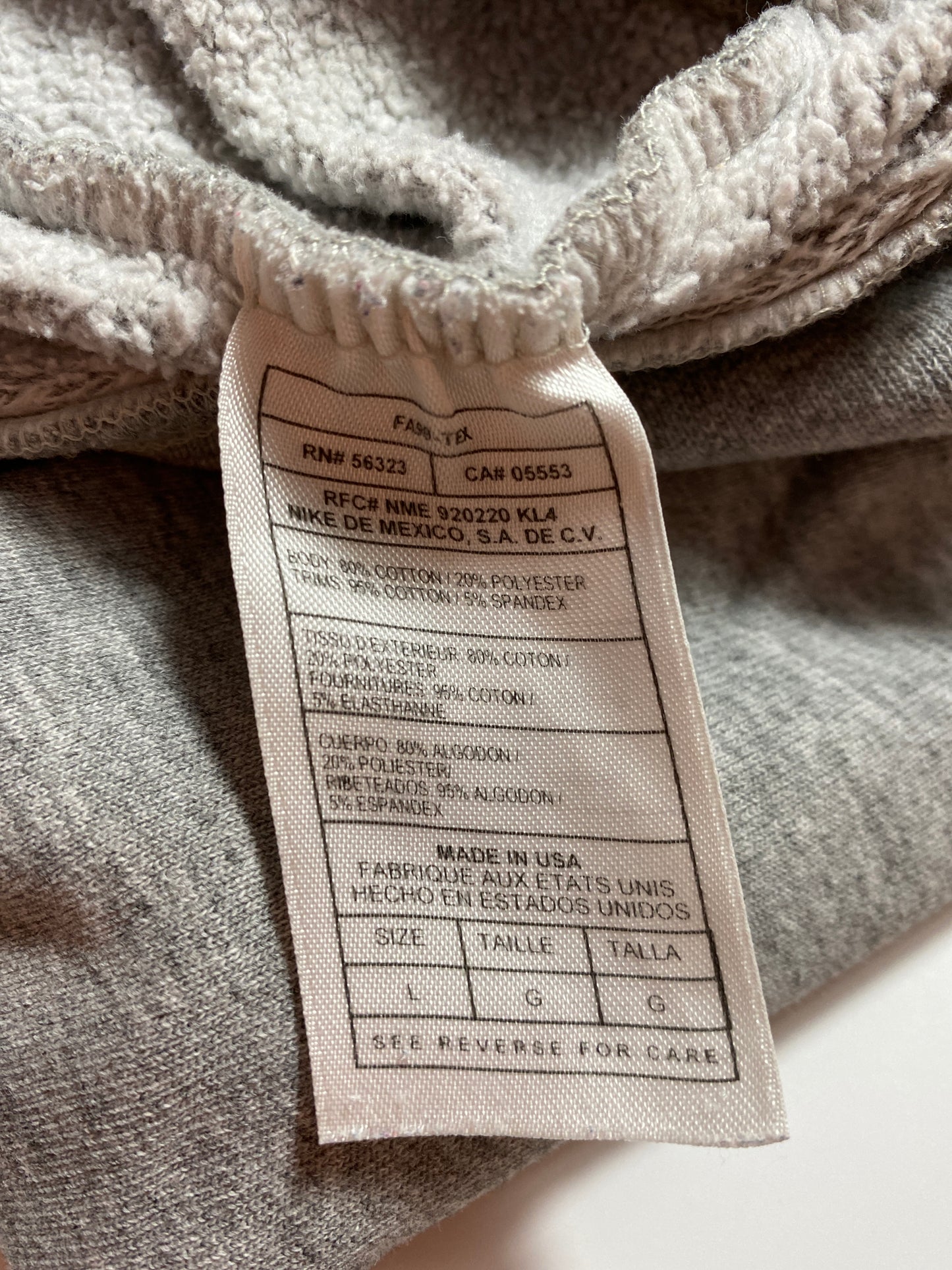 00’ NIKE MICHIGAN Made in USA Size L Vintage Sweat shirt / K119